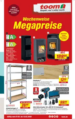 Vorschau Toom Baumarkt Prospekt 	 gültig ab 07.02.2026