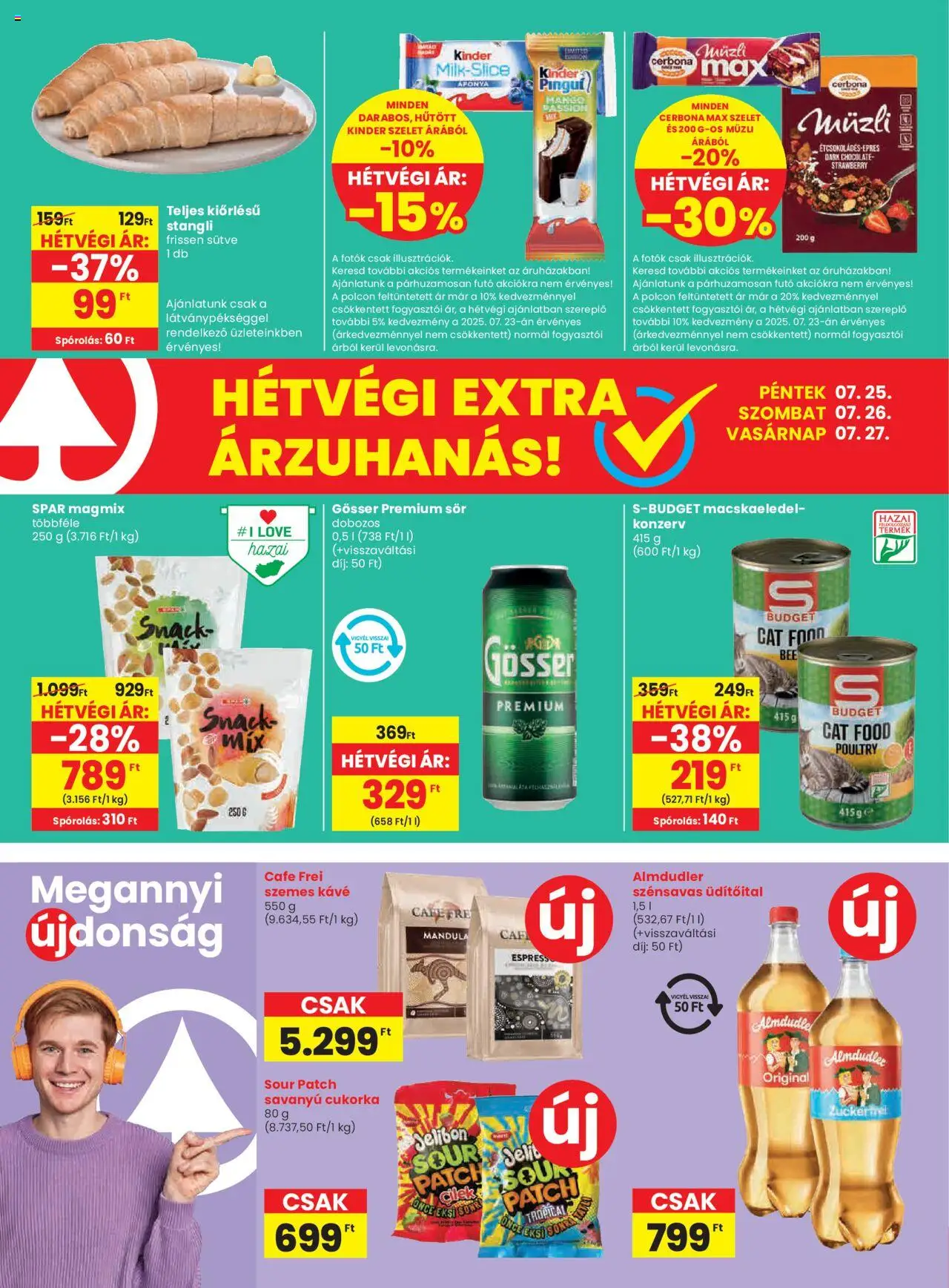 Spar Akciós újság - 20oldal - érvényes 2025.07.24.-tól