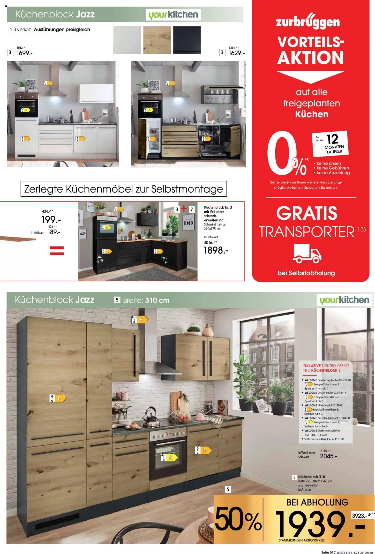 Zurbrüggen Küchen für Ihr Zuhause - Seite 13 - gültig ab 22.02.2026