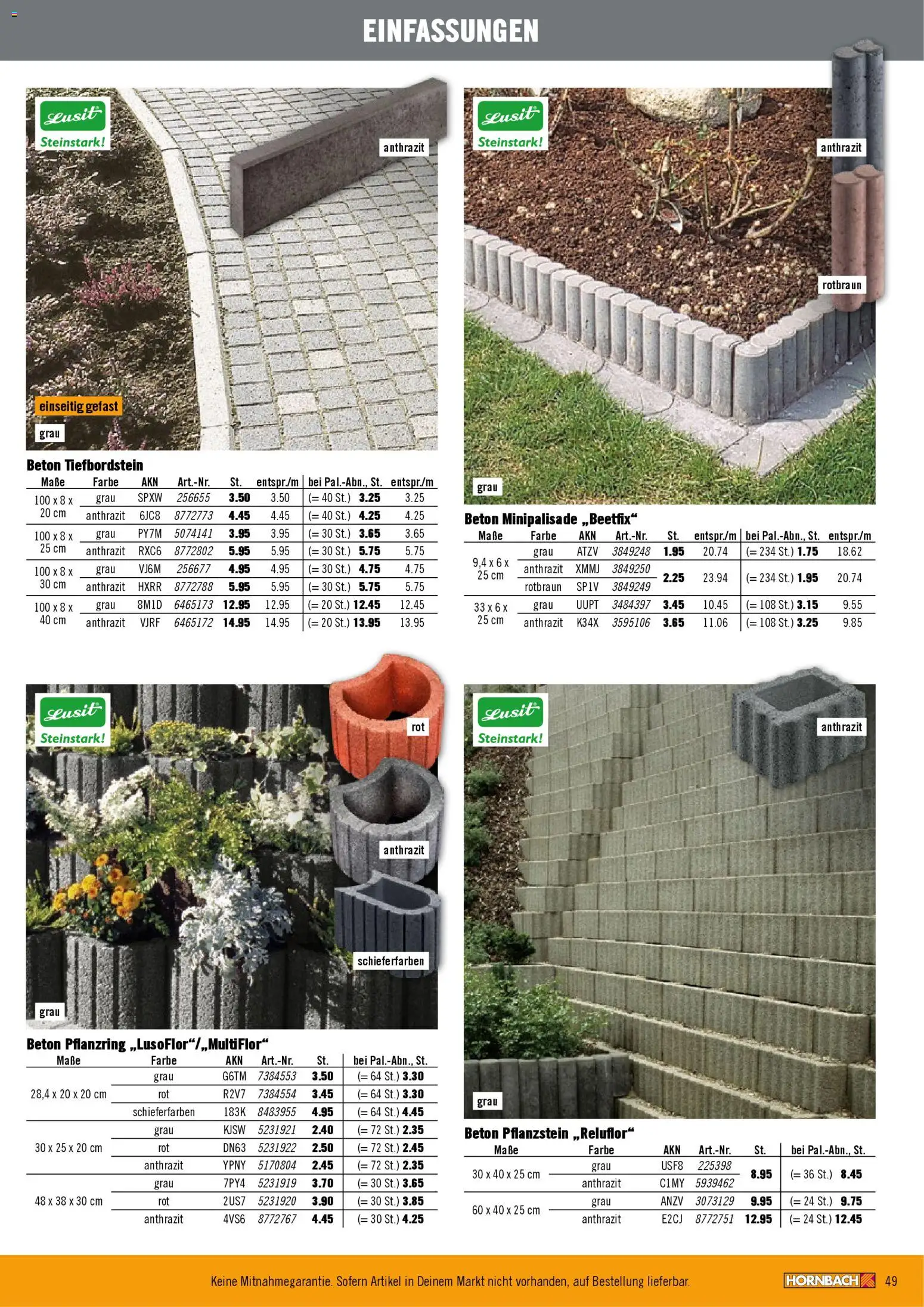 Hornbach Garten- & Terrassengestaltung - Seite 49 - gültig ab 12.02.2026