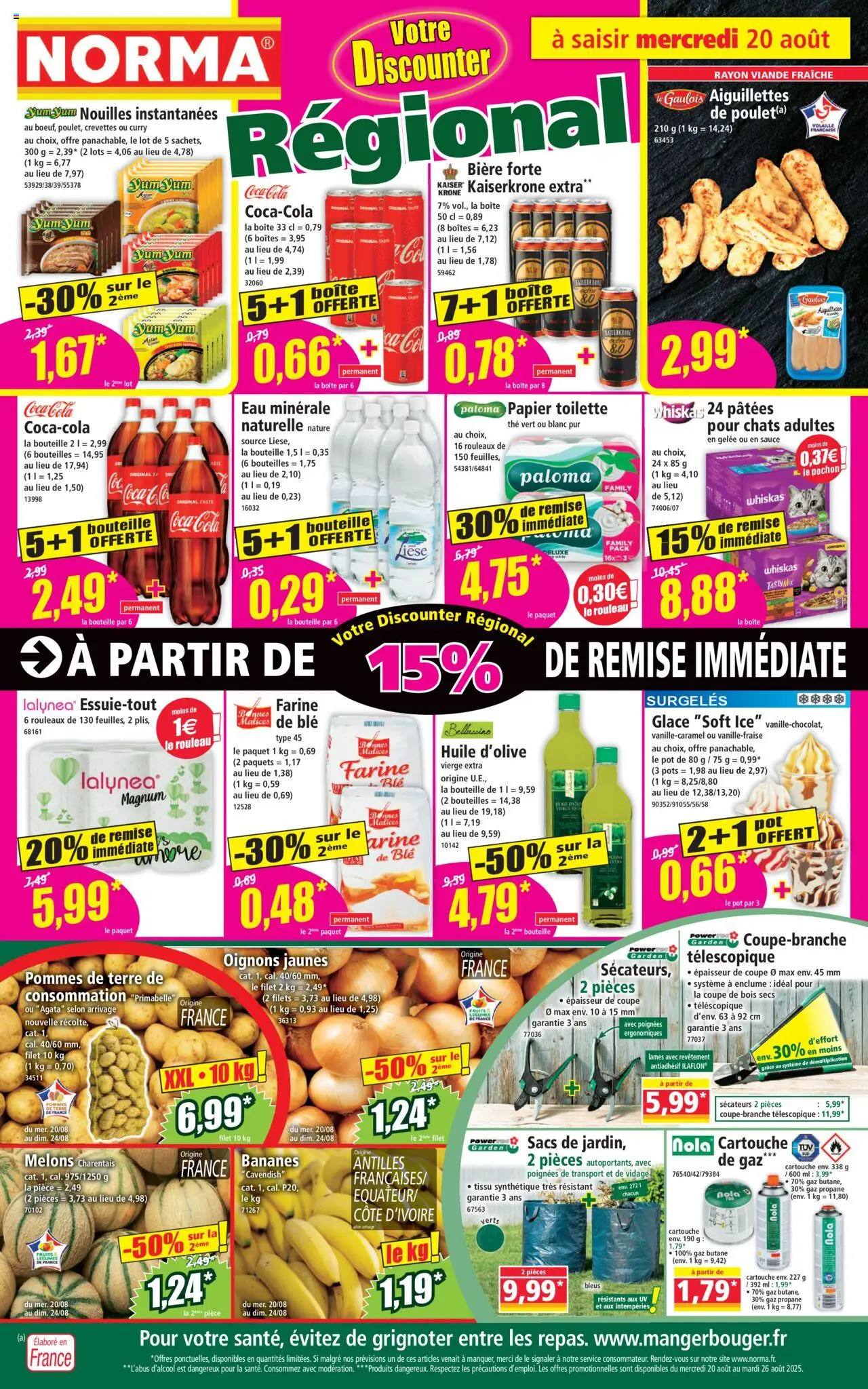 Norma catalogue - page 1 - valable à partir du 20/08/2025