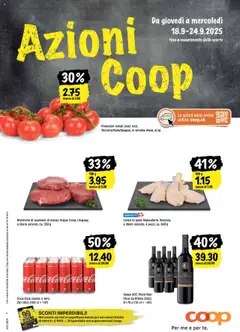 Vorschau Coop - Una settimana di azioni gültig ab 18.09.2025
