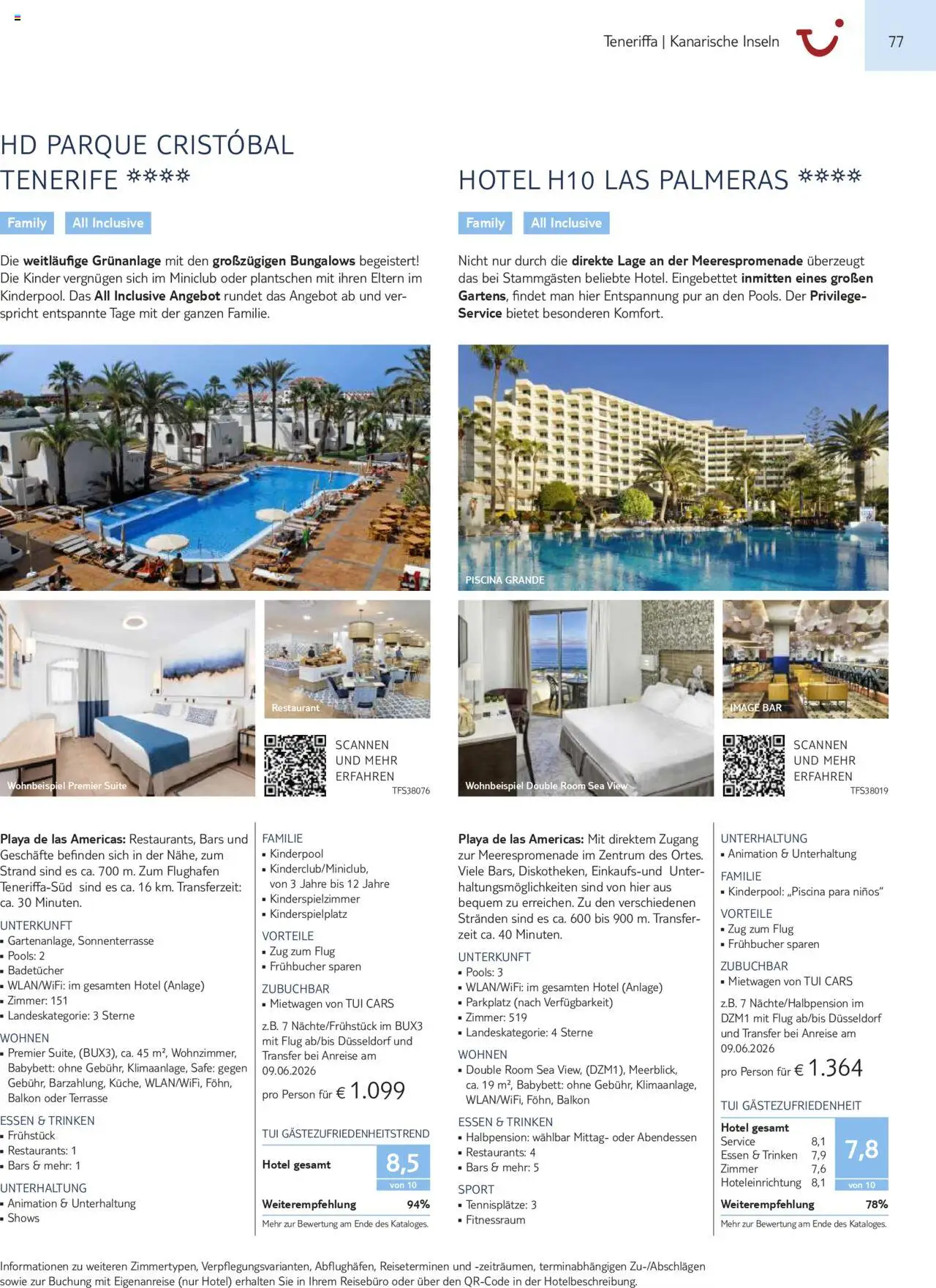 TUI Prospekt Kanaren, Kapverden & Senegal 2025/26	  - Seite 77 - gültig ab 01.11.2025