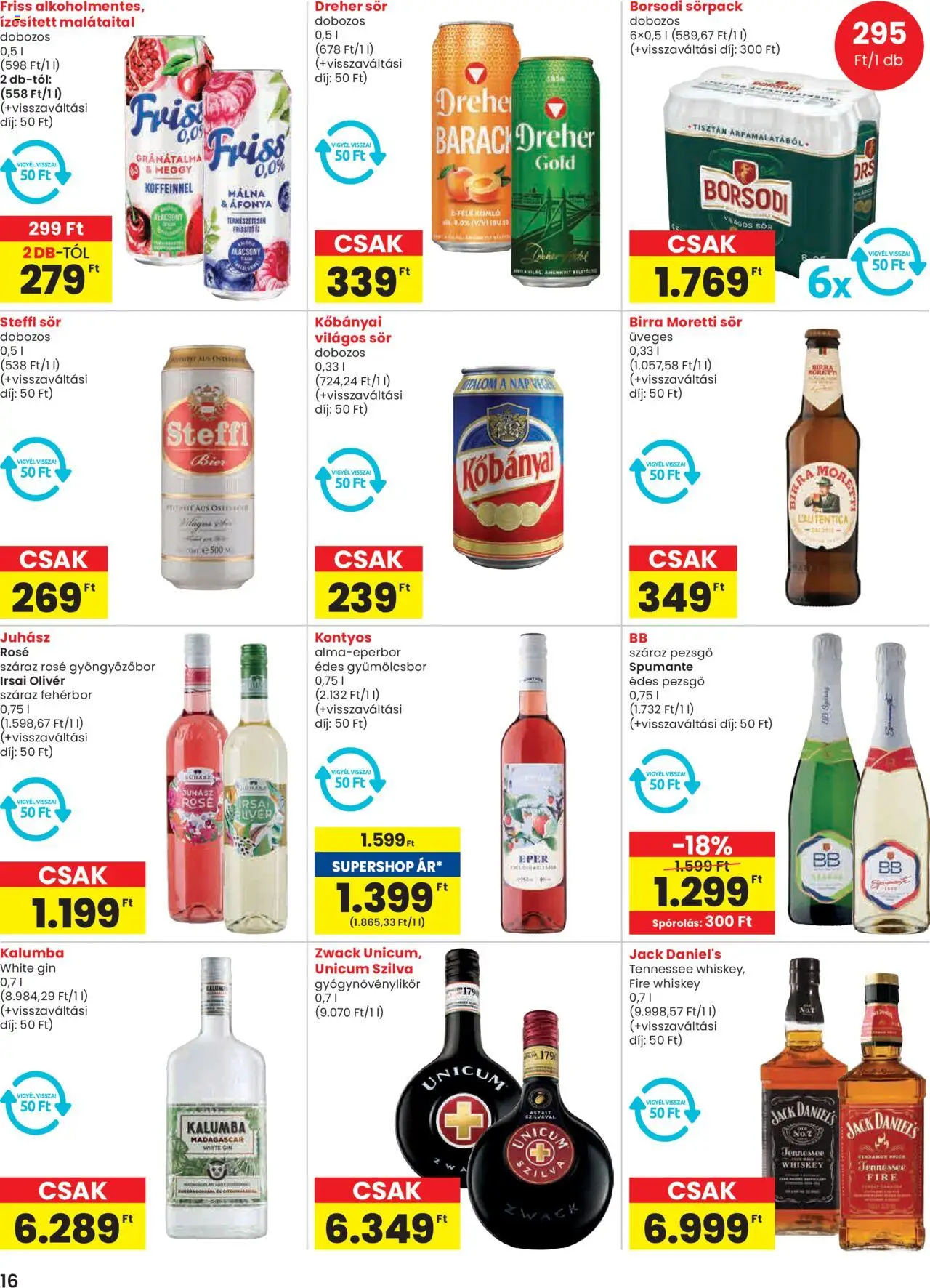 Spar Akciós újság - 16oldal - érvényes 2025.07.24.-tól