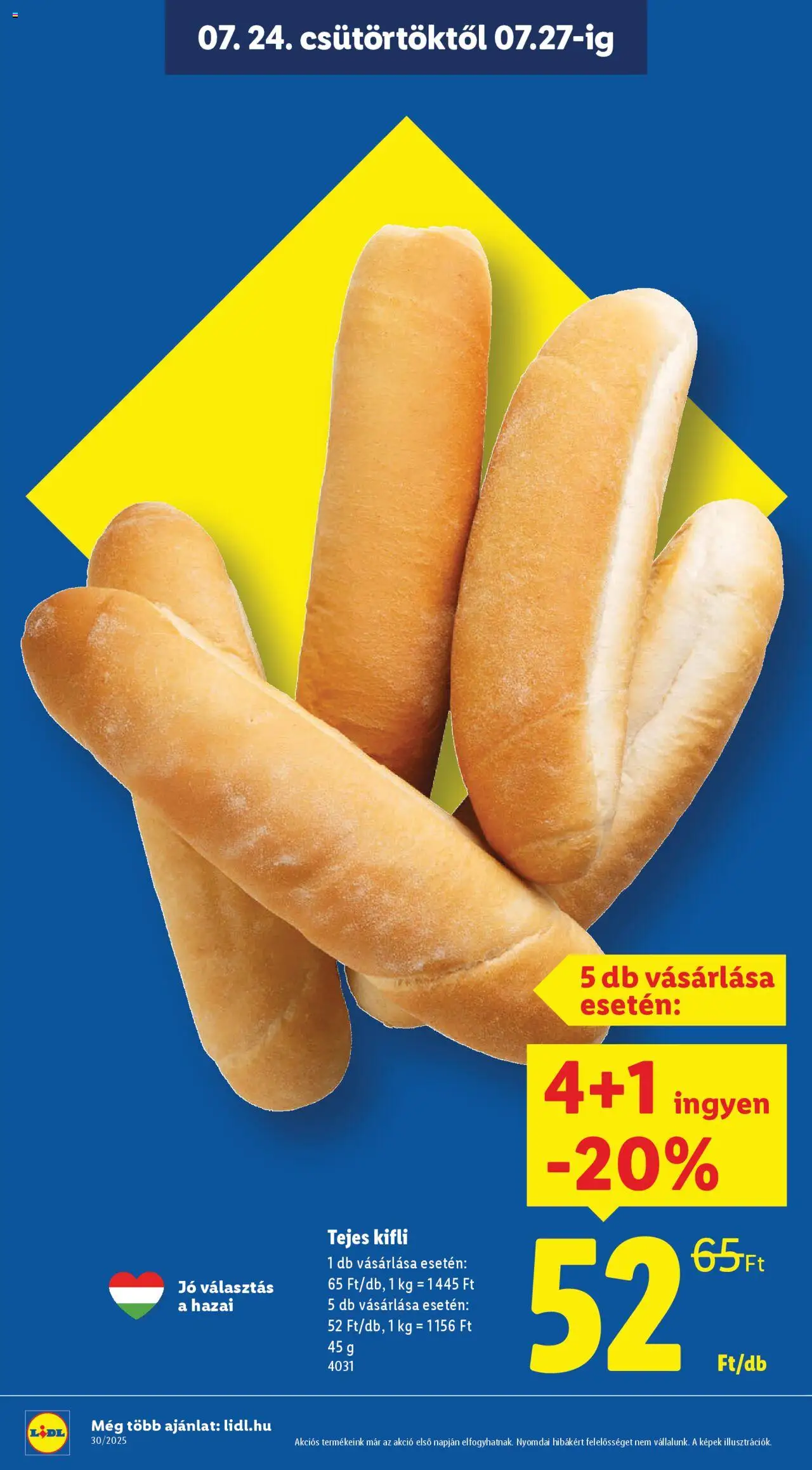 Lidl Akciós újság - 2oldal - érvényes 2025.07.24.-tól