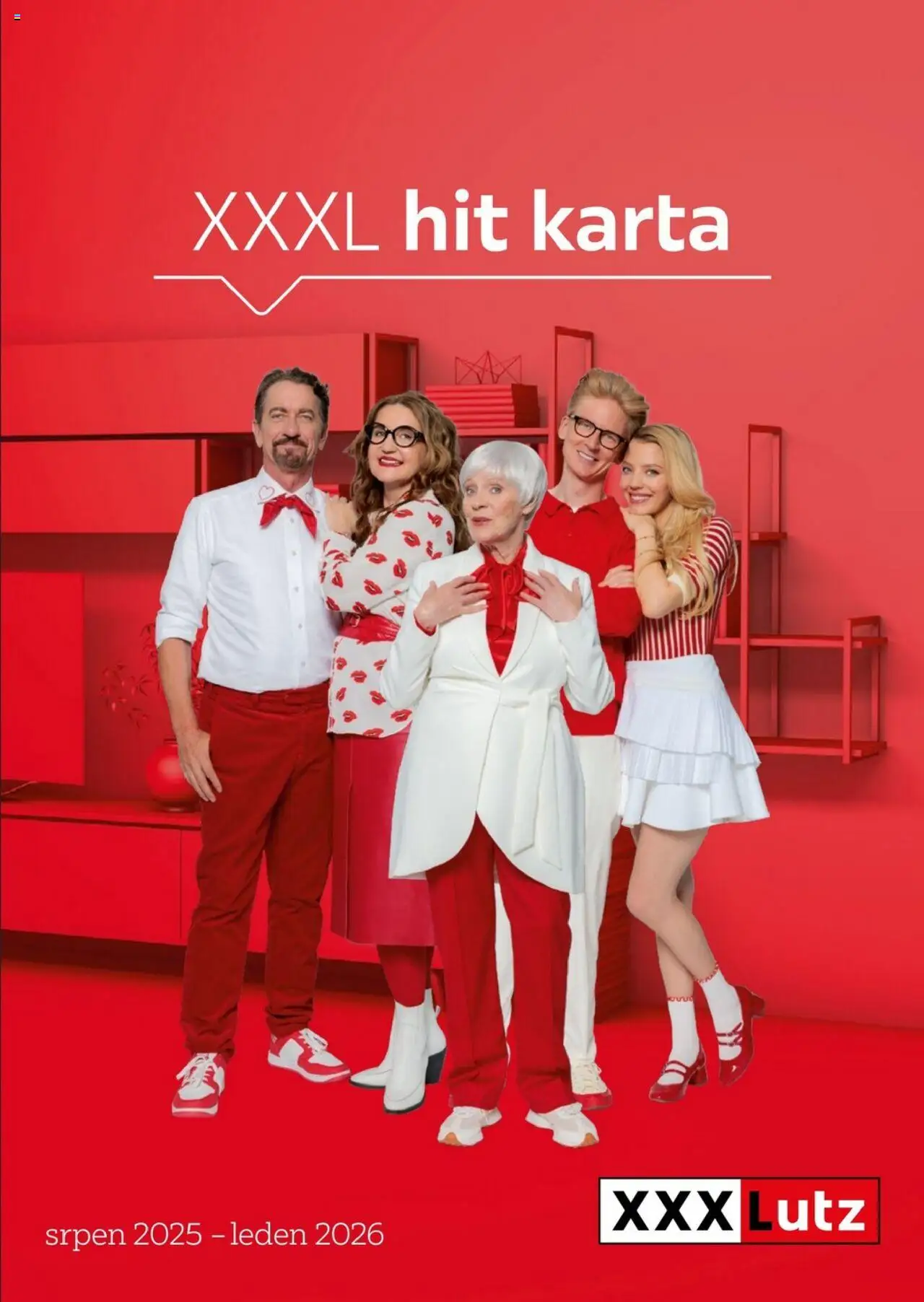XXXLutz leták - Být věrným zákazníkem se vyplatí - strana 1- platný od 01.08.2025