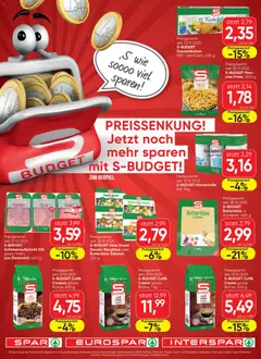Vorschau Spar S-BUDGET -  Burgenland  gültig ab 30.10.2025