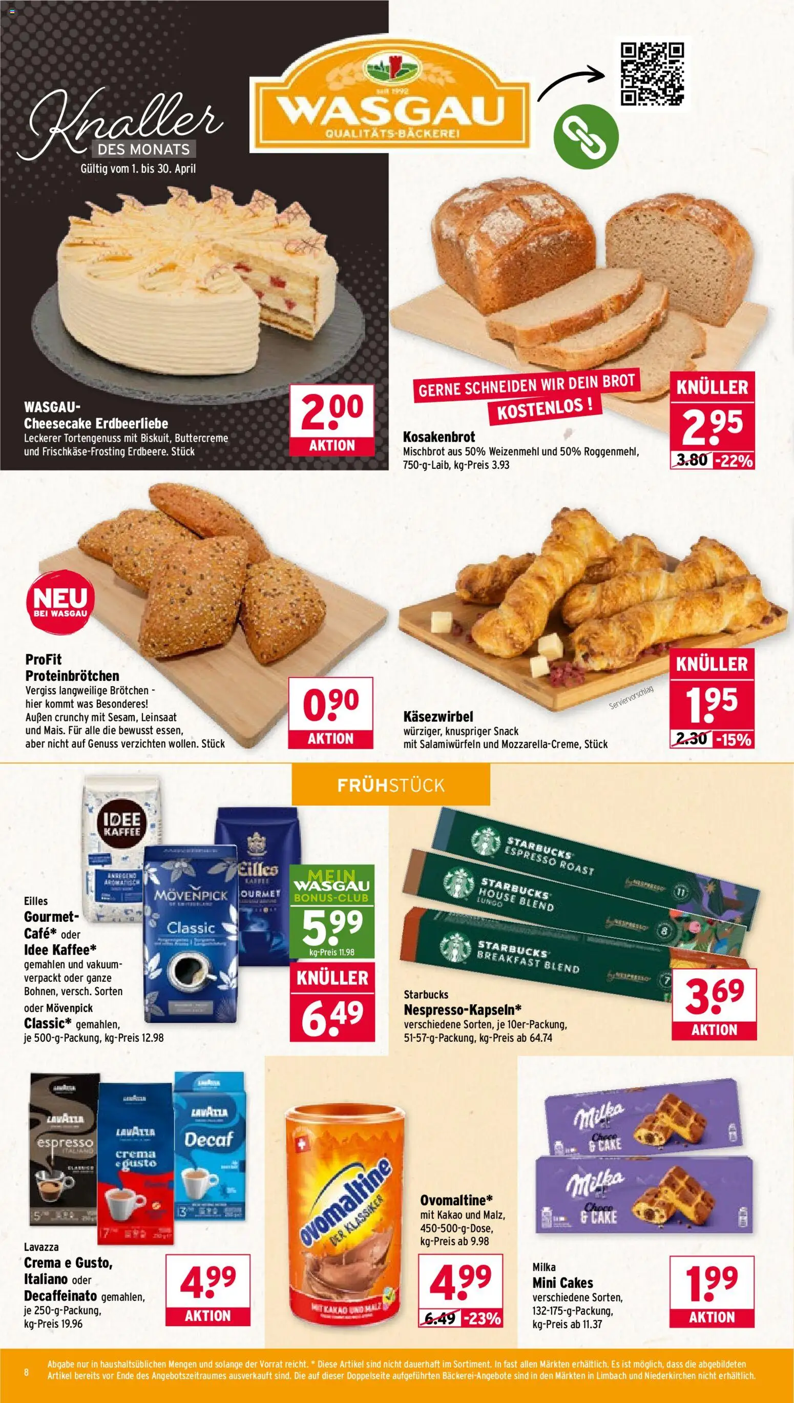 Wasgau Prospekt 	 - Seite 8 - gültig ab 20.04.2026