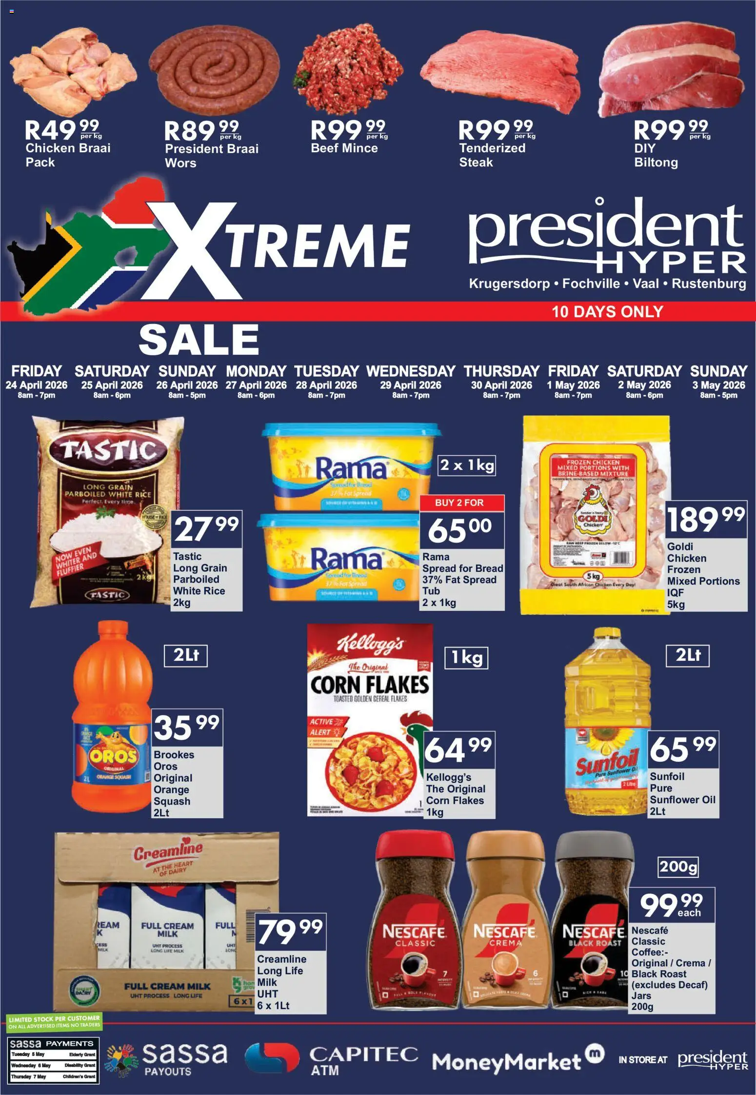 President Hyper Specials - page 1- valid from 24/04/2026