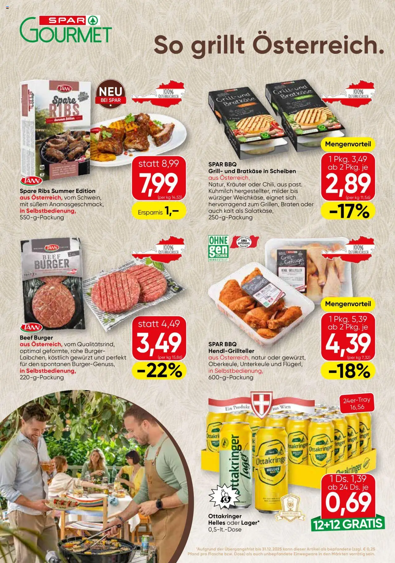 SPAR Gourmet Flugblatt - Seite 8- gültig ab 17.07.2025
