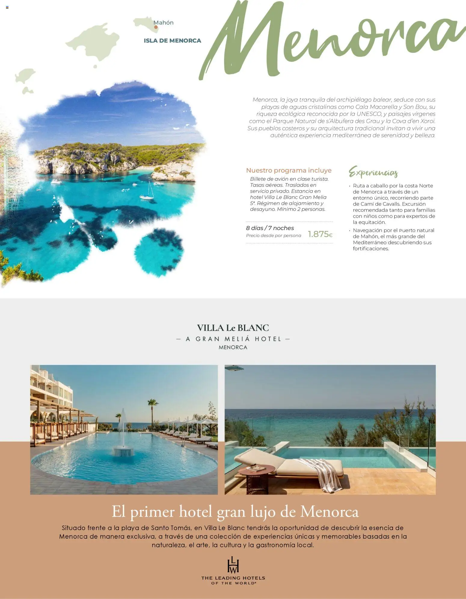 Viajes El Corte Inglés - Catálogo Tourmundial Premium - Página de 9 - Válido desde 01/01/2026