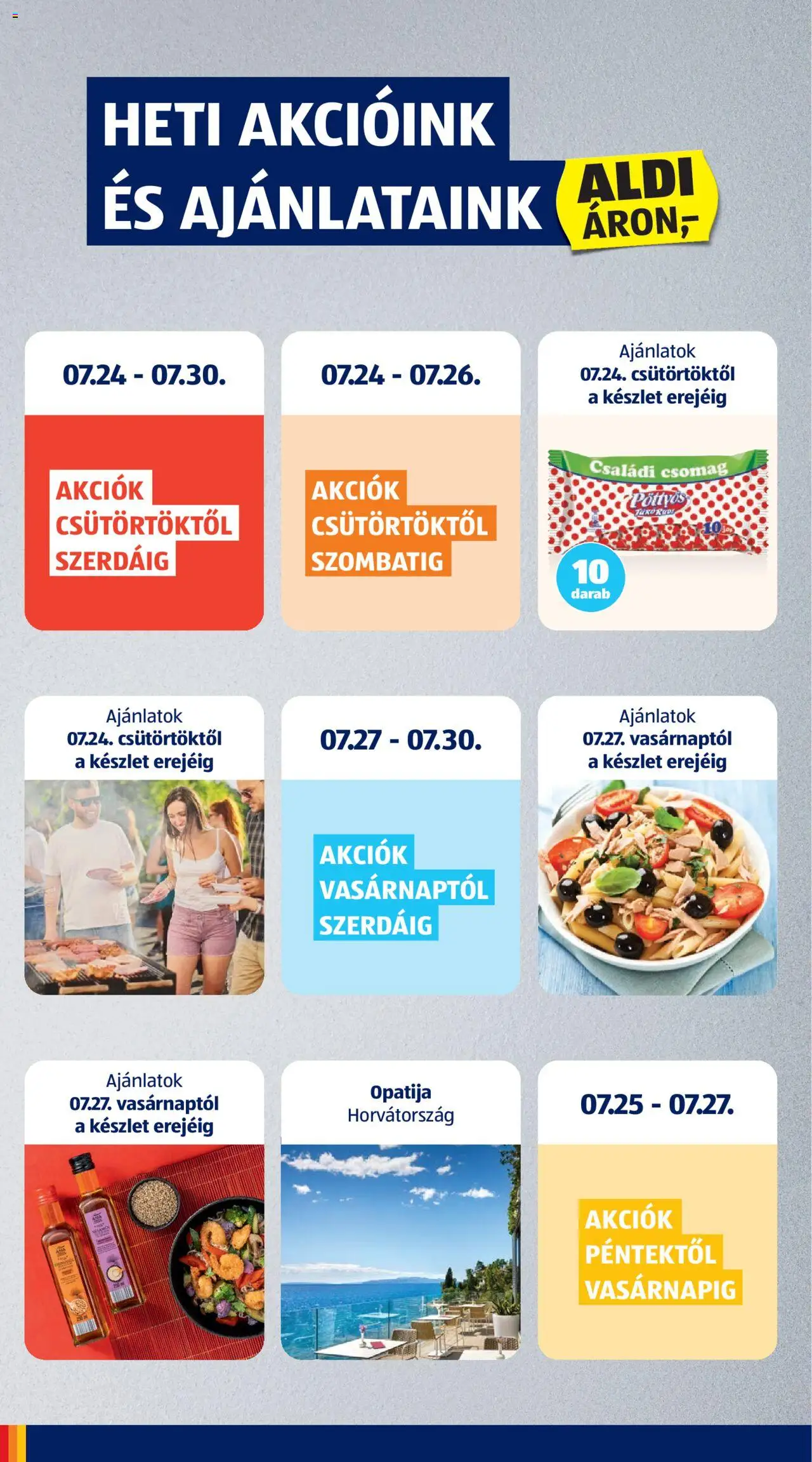 Aldi Akciós újság - 2oldal - érvényes 2025.07.24.-tól