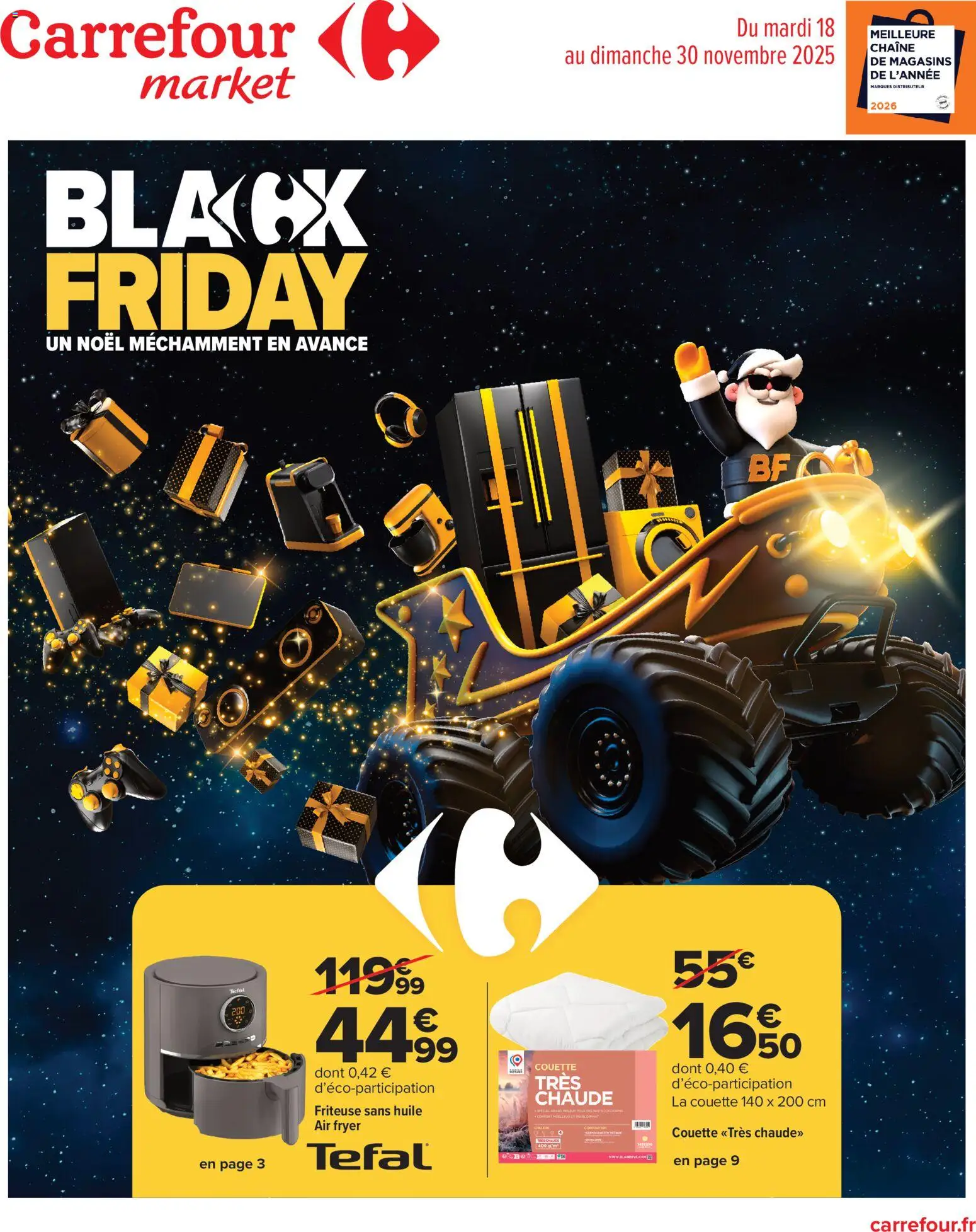 Carrefour Market Black Friday - page 1 - valable à partir du 18/11/2025