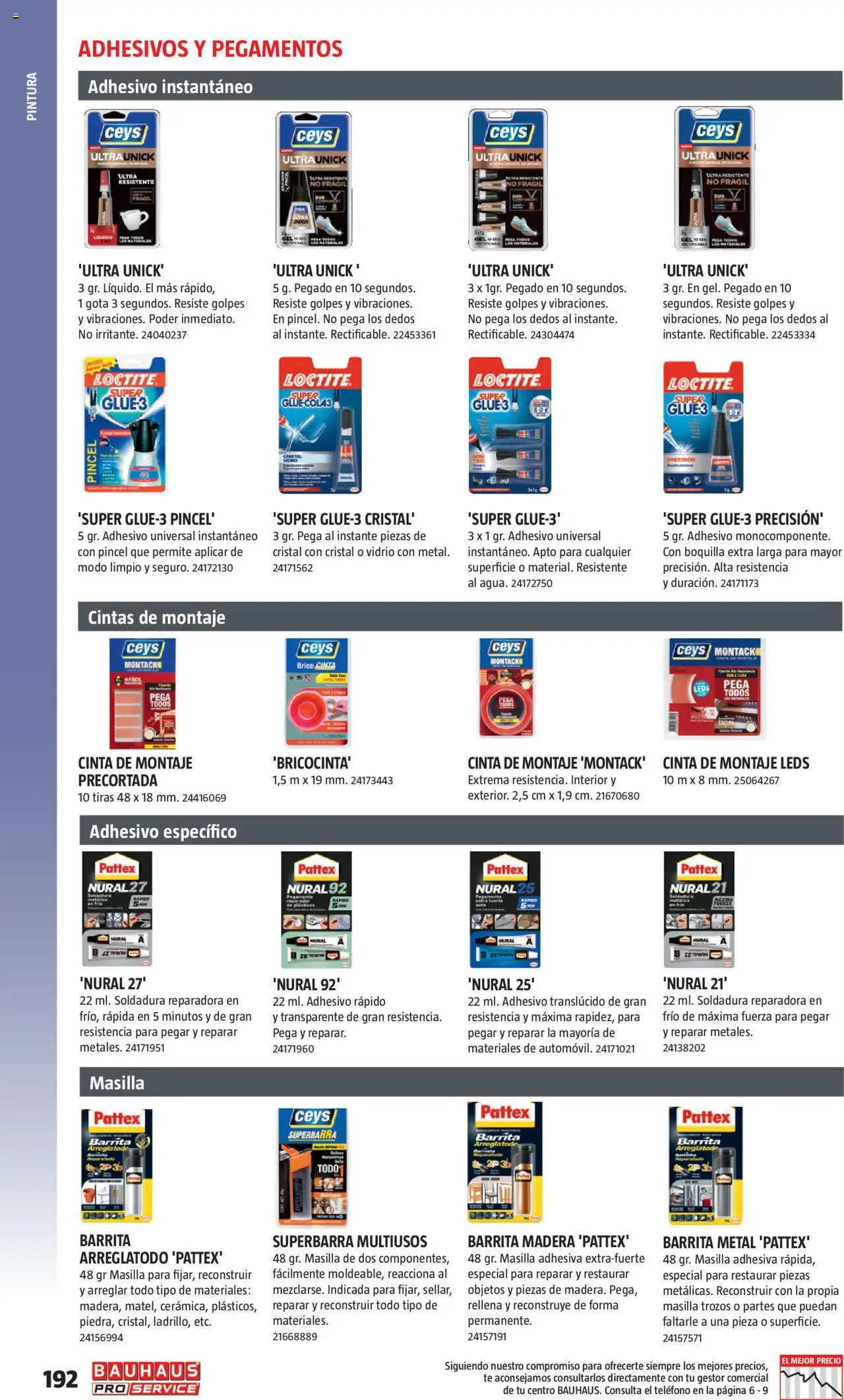 Bauhaus - ProService  - Página de 192 - Válido desde 24/02/2025
