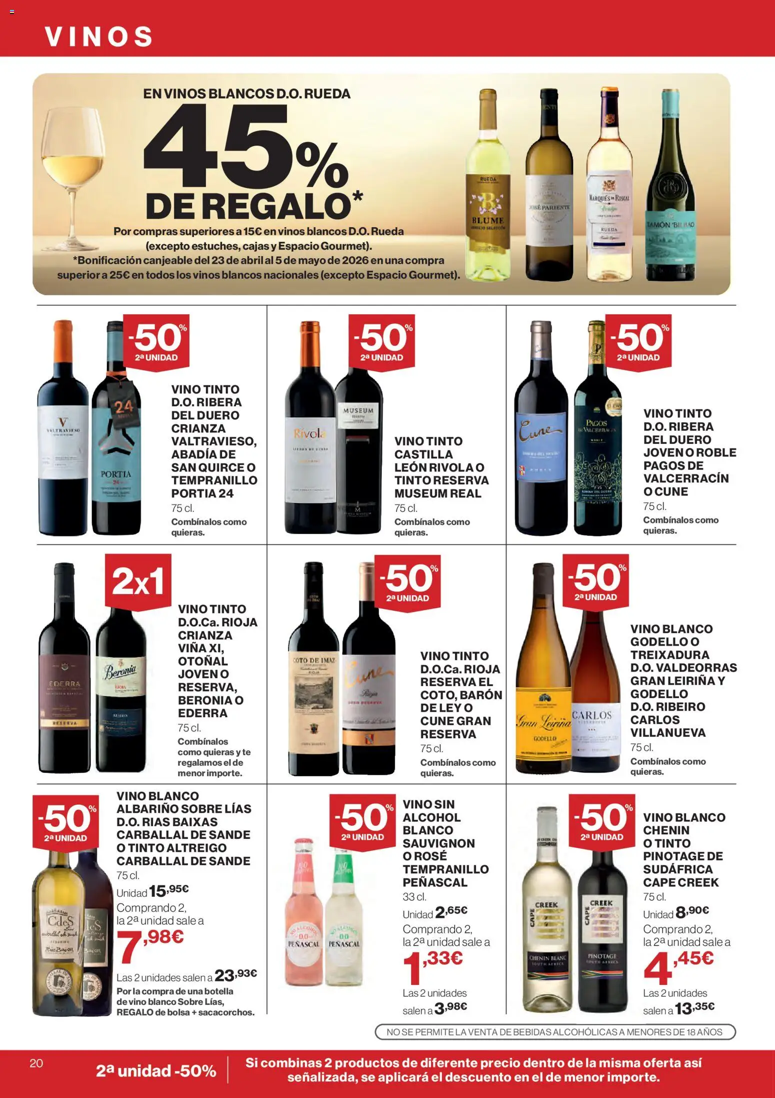 Supercor folleto - Página de 20 - Válido desde 09/04/2026