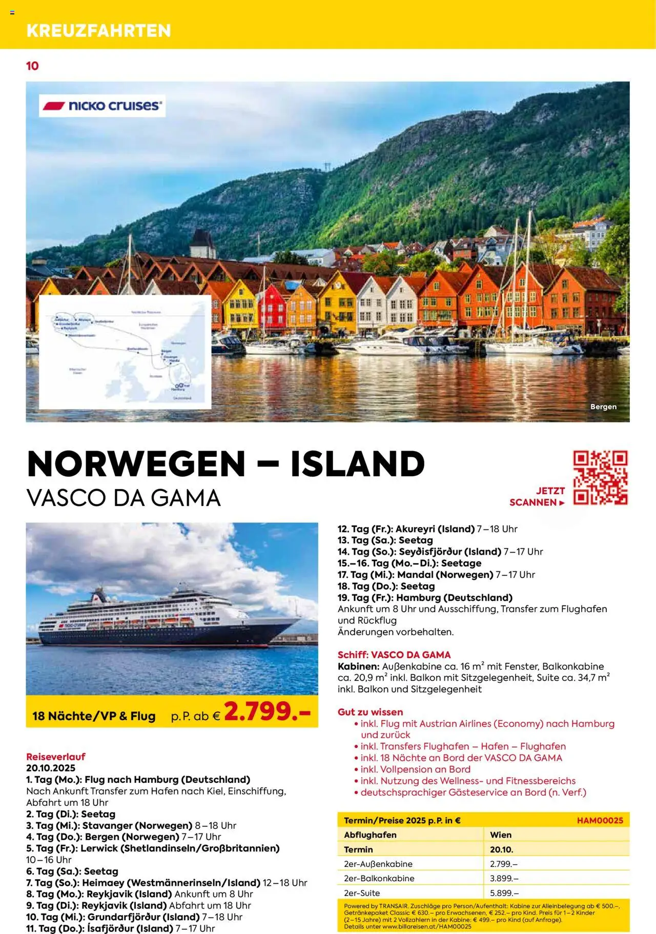 Billa Kreuzfahrt Highlights 2025 - page 10- valid from 03.06.2025