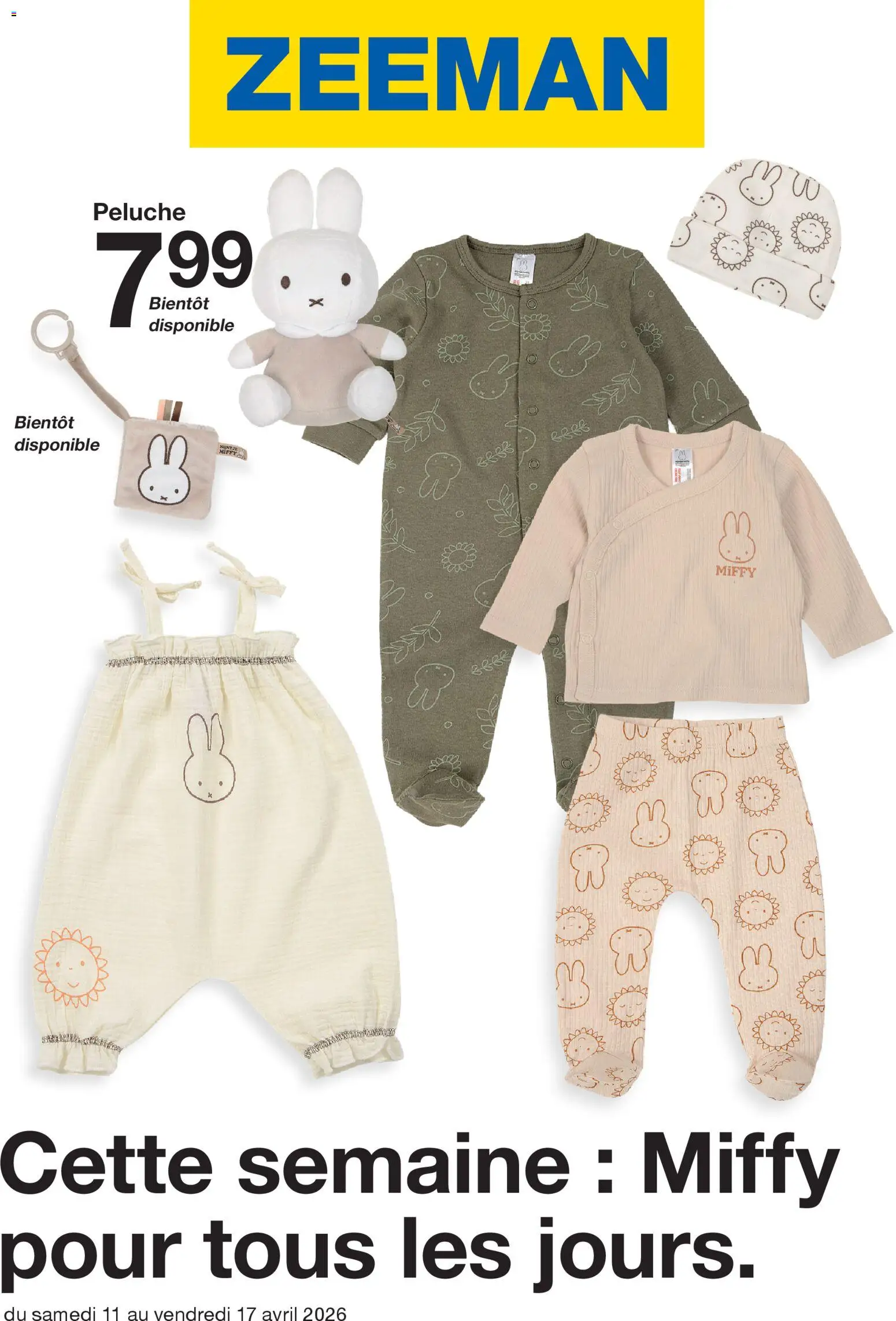 Zeeman catalogue Printemps - page 1 - valable à partir du 11/04/2026