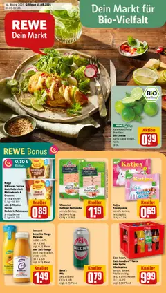 Vorschau Rewe Prospekt 	 gültig ab 18.08.2025