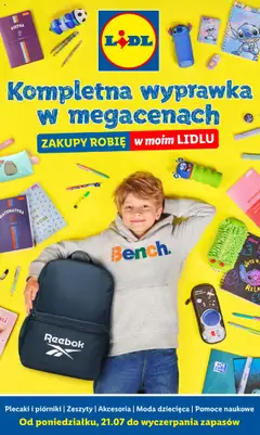 Podgląd Lidl Gazetka - Gotowi do szkoły ważny od 21.07.2025