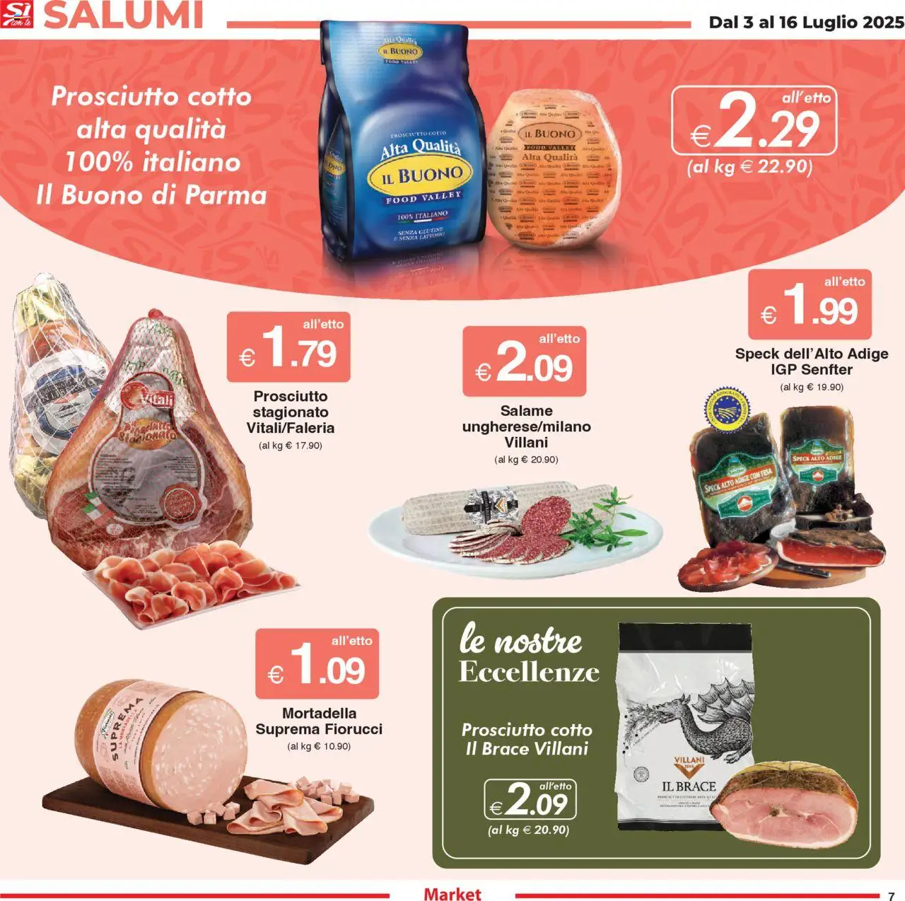 Sì con Te	Market catalogo - pagina 7 - valido dal 03/07/2025