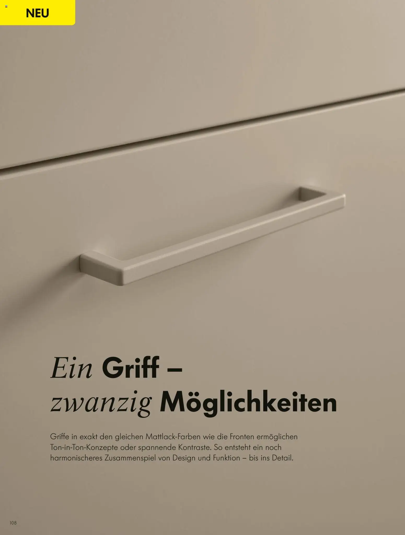 Ostermann Nolte Küchenprospekt 2026 - Seite 108 - gültig ab 01.01.2026