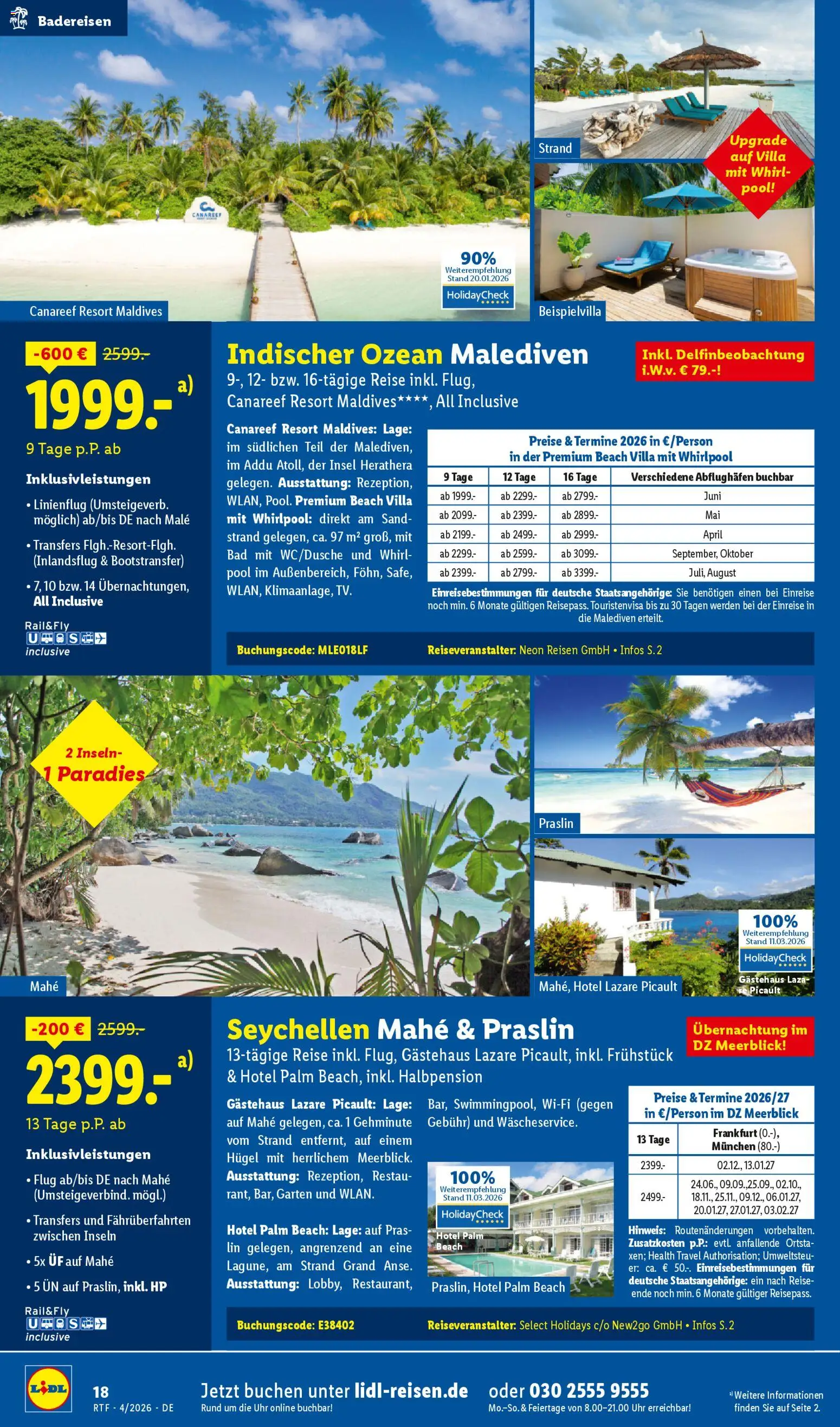 Lidl Reisen Prospekt 	 - Seite 18 - gültig ab 11.04.2026