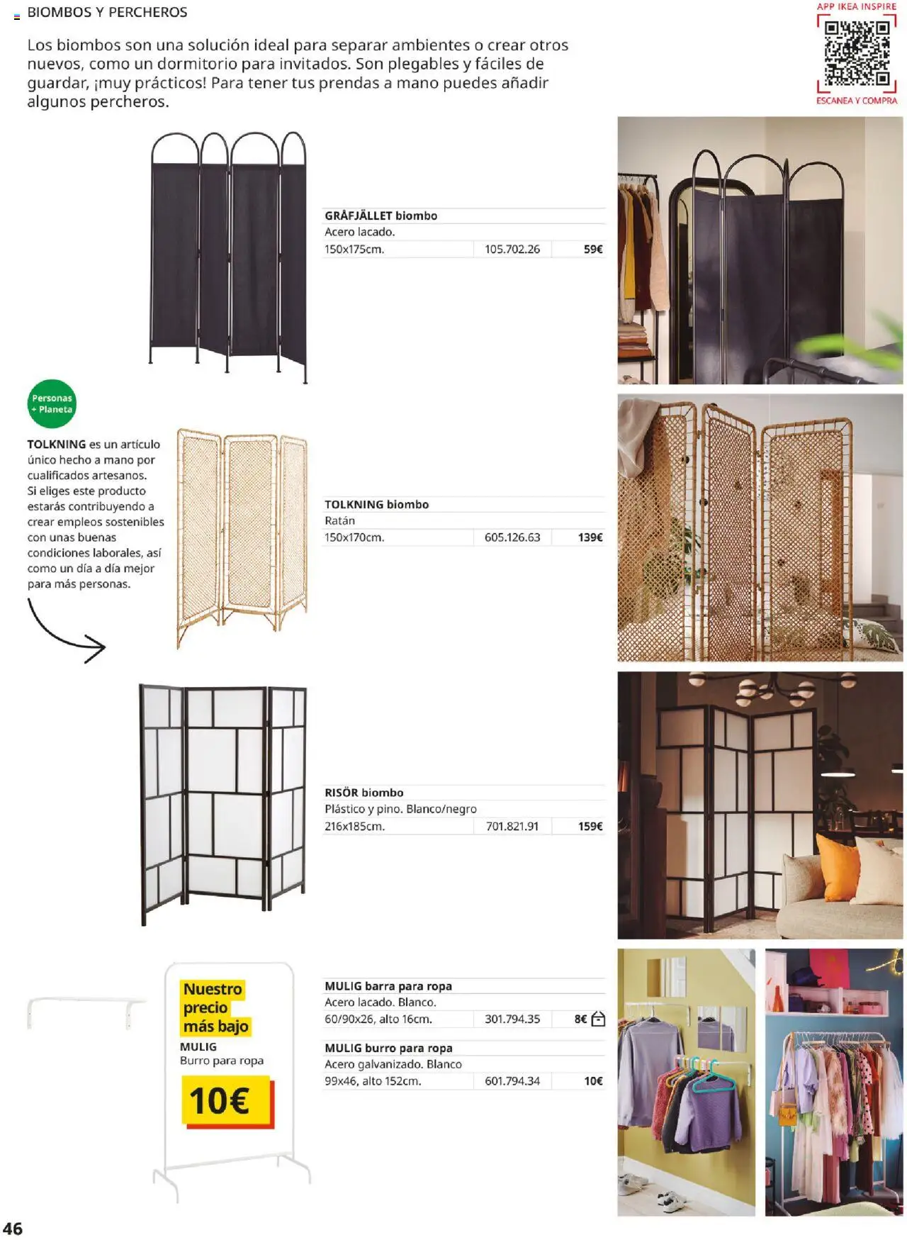 Catálogo IKEA Muebles para el dormitorio - Página de 46 - Válido desde 01/09/2025