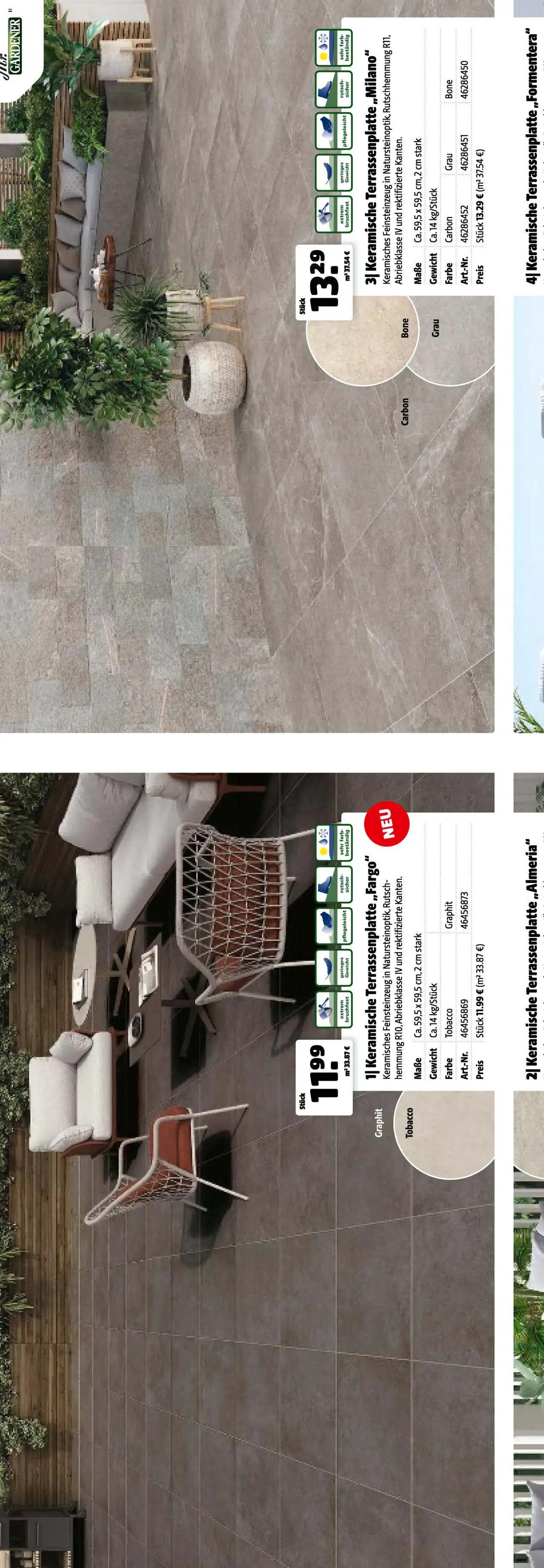 Hagebau Katalog Gartenbaustoffe - Seite 22 - gültig ab 02.03.2025