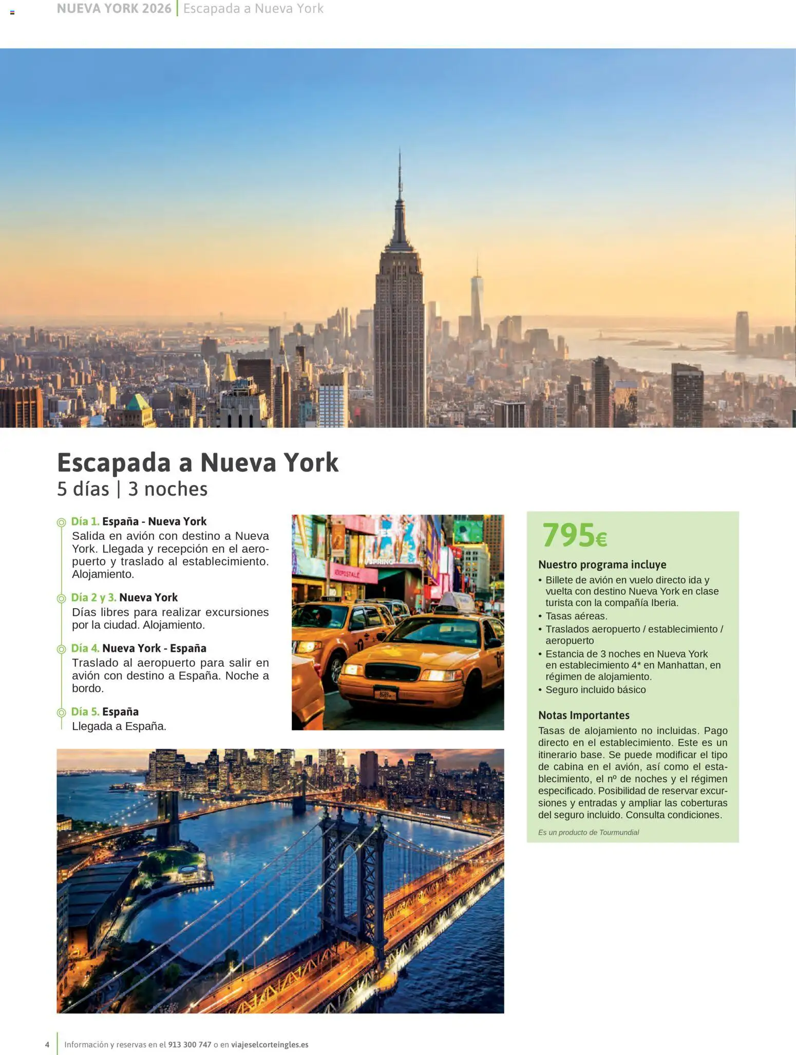 Viajes El Corte Inglés Nueva York - Página de 4 - Válido desde 14/01/2026