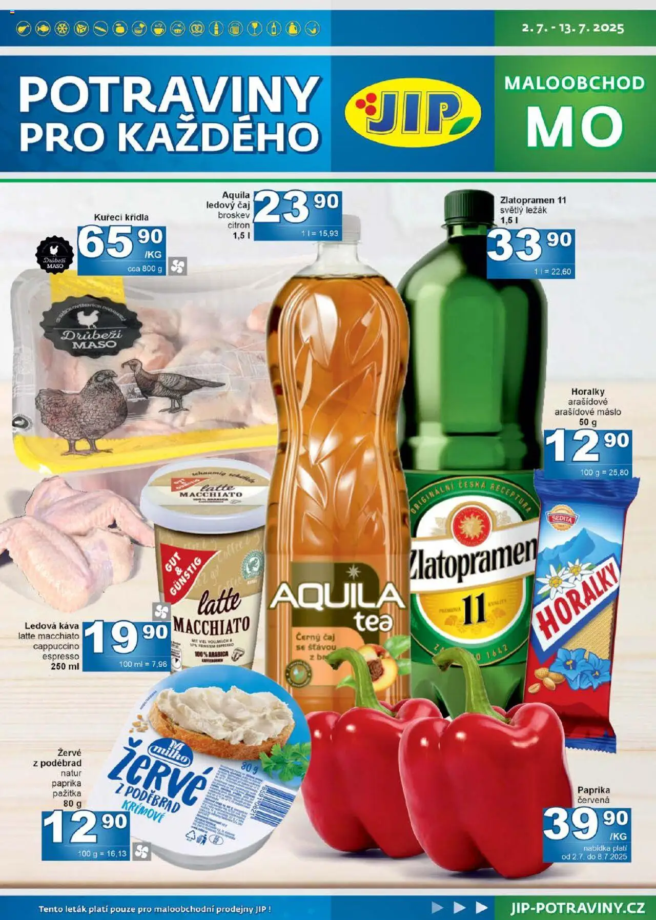 Jip leták - strana 1- platný od 02.07.2025
