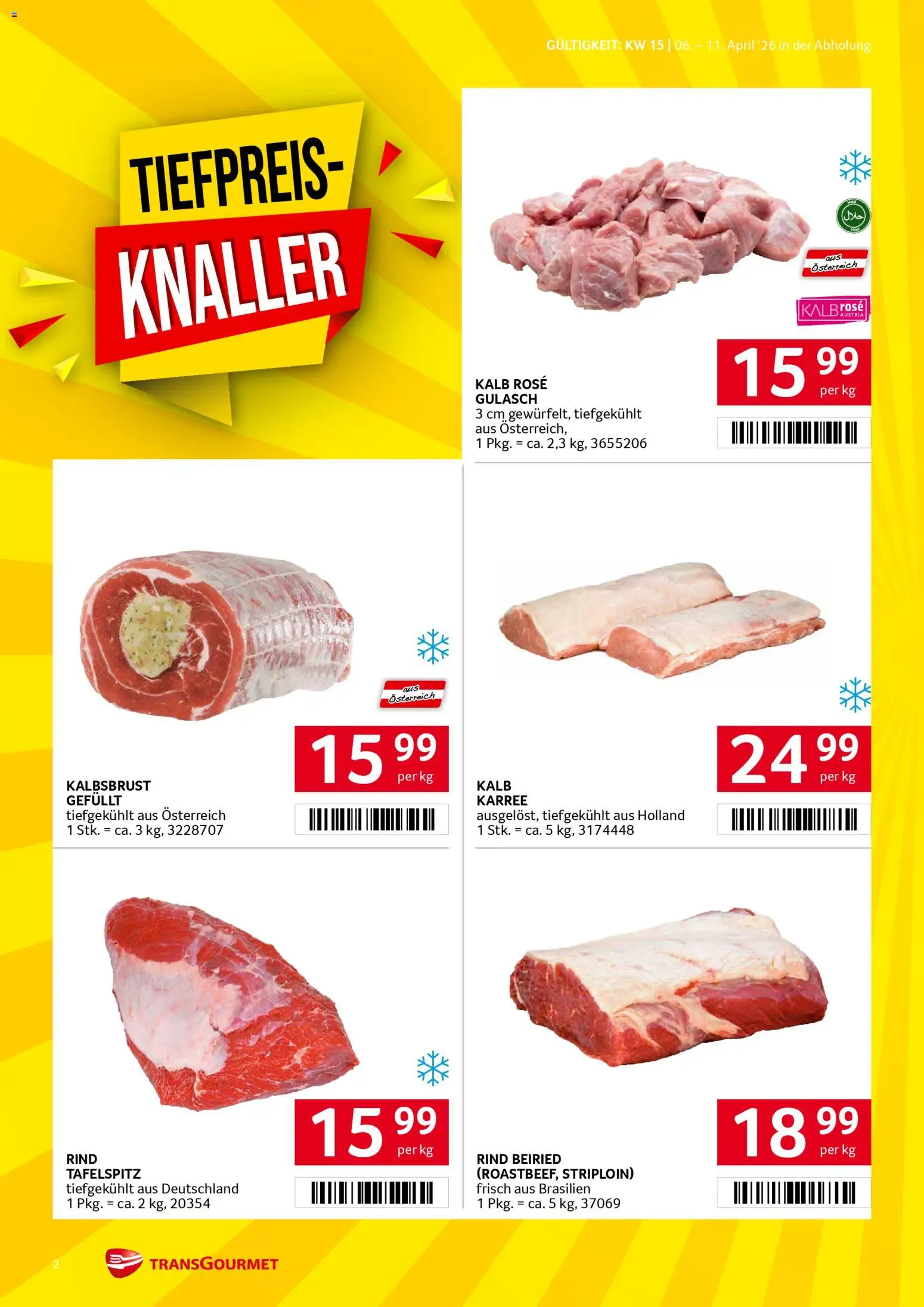 Transgourmet Flugblatt - page 2- valid from 06.04.2026