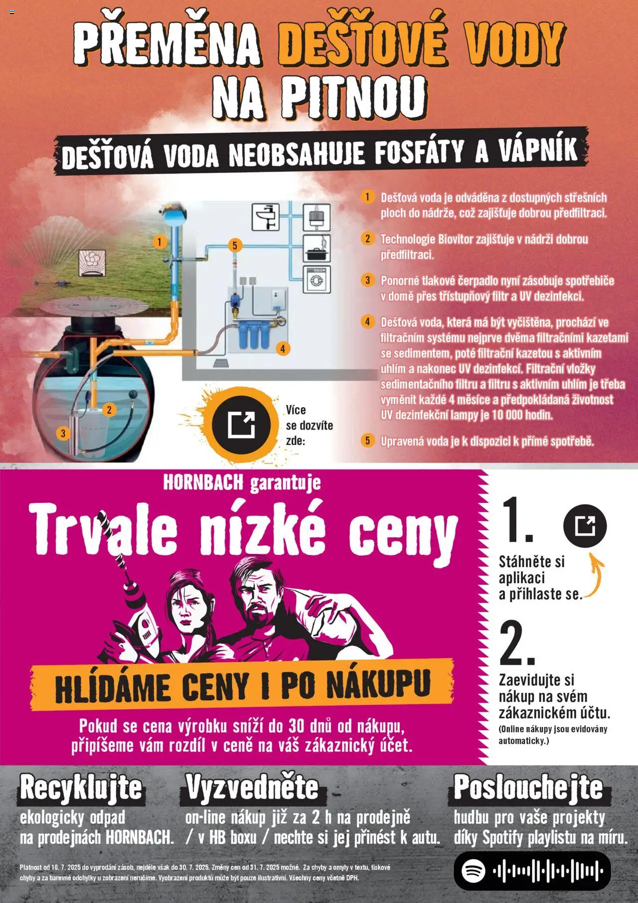 HORNBACH leták - Dešťová voda - strana 8- platný od 16.07.2025