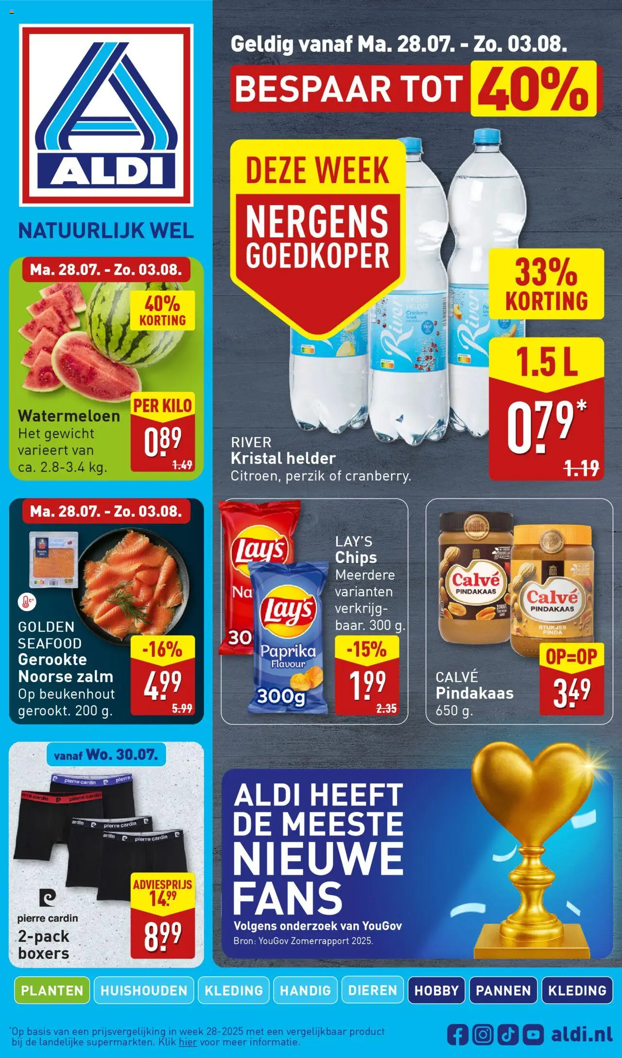 Aldi - Folder week 31 - pagina 1- geldig vanaf 28-07-2025