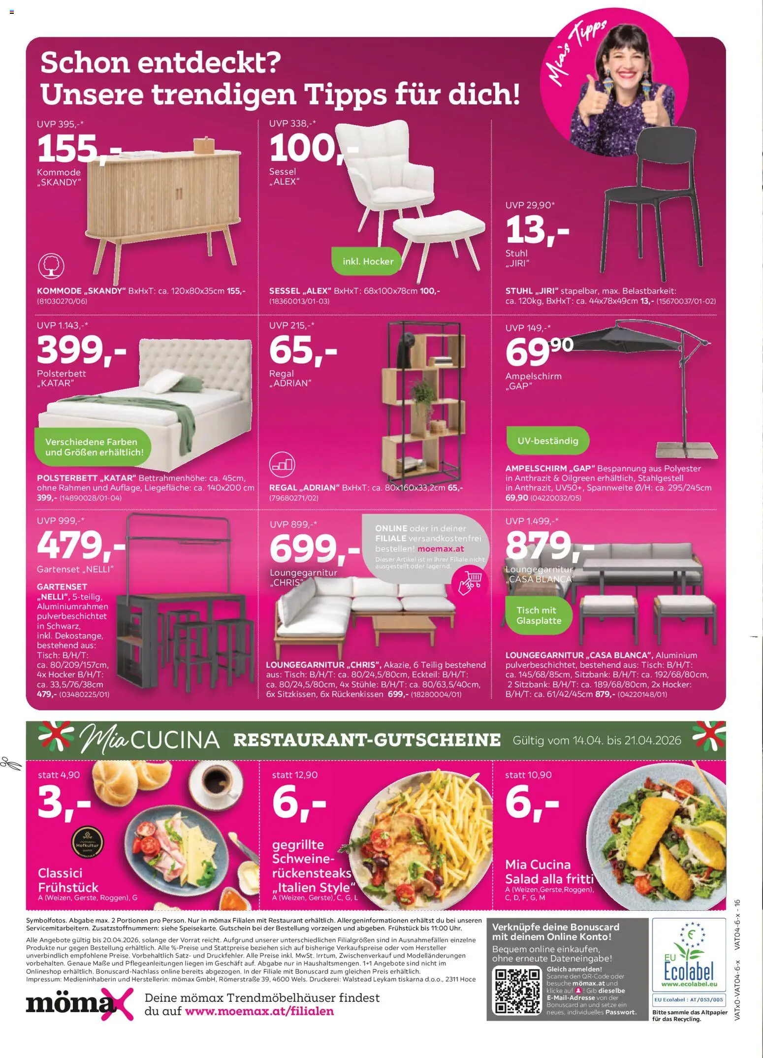 Mömax Prospekt aktuell - page 16- valid from 14.04.2026