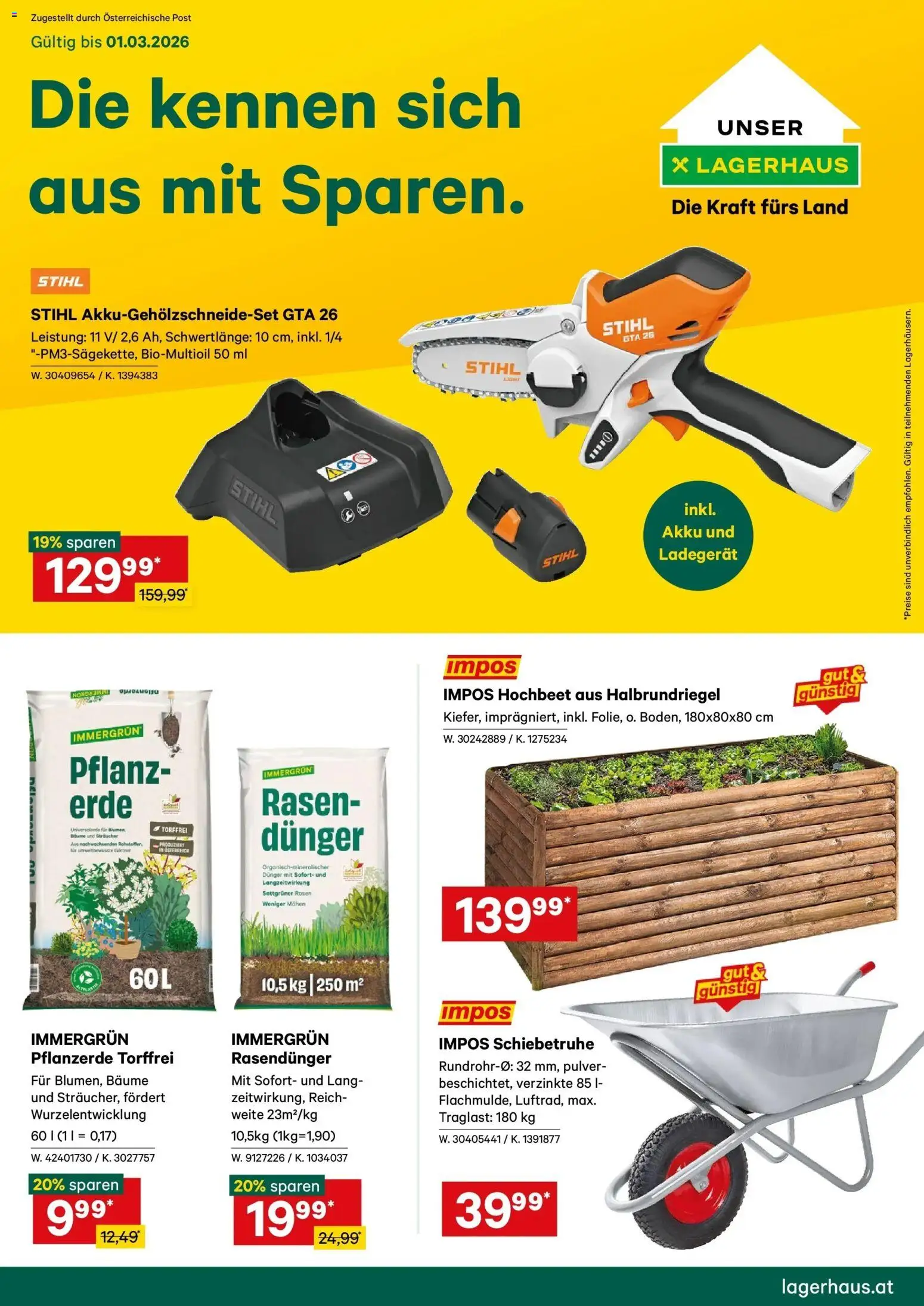 Lagerhaus  Wochen Angebote - Seite 1- gültig ab 15.02.2026