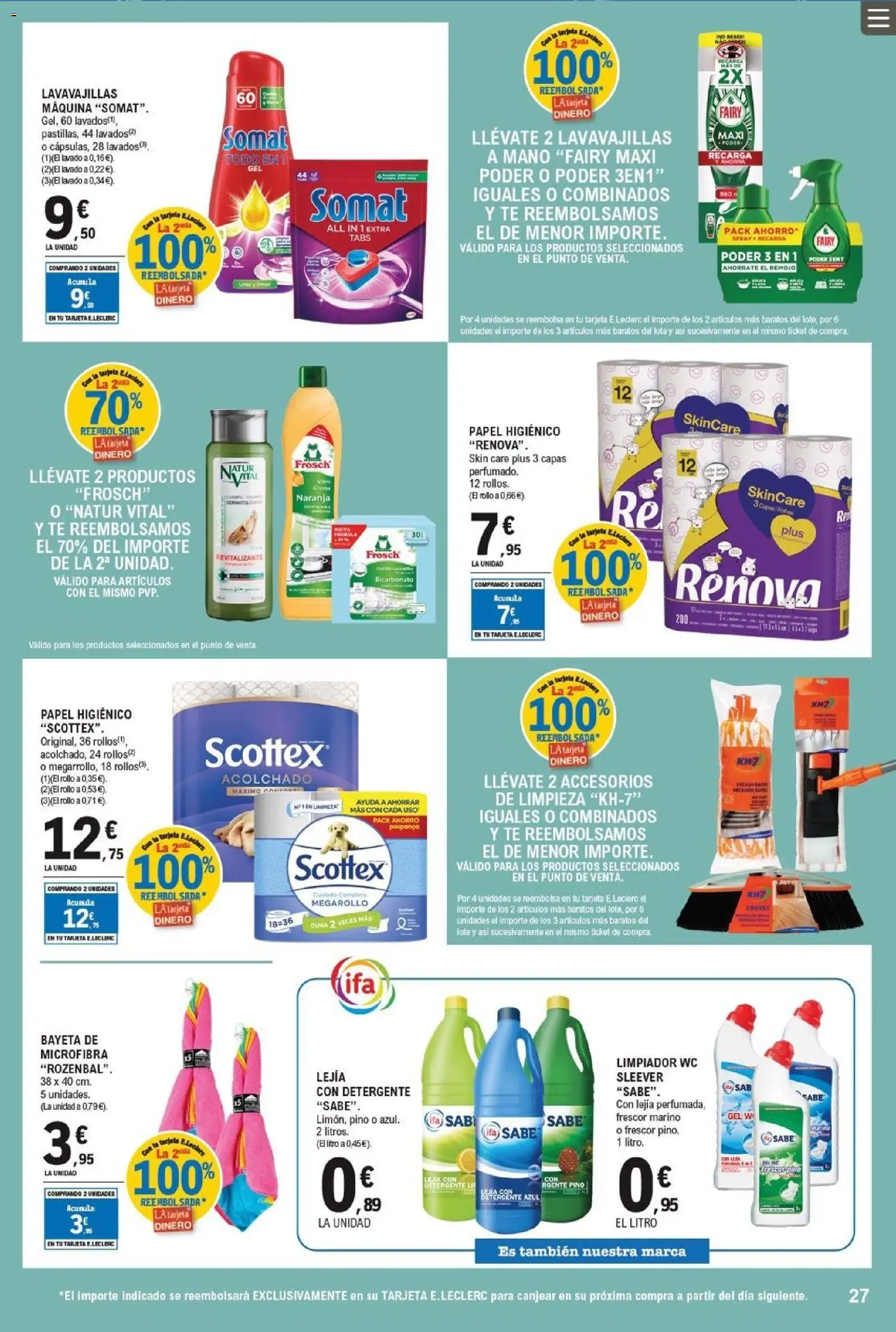E.Leclerc folleto - Página de 27 - Válido desde 22/04/2026