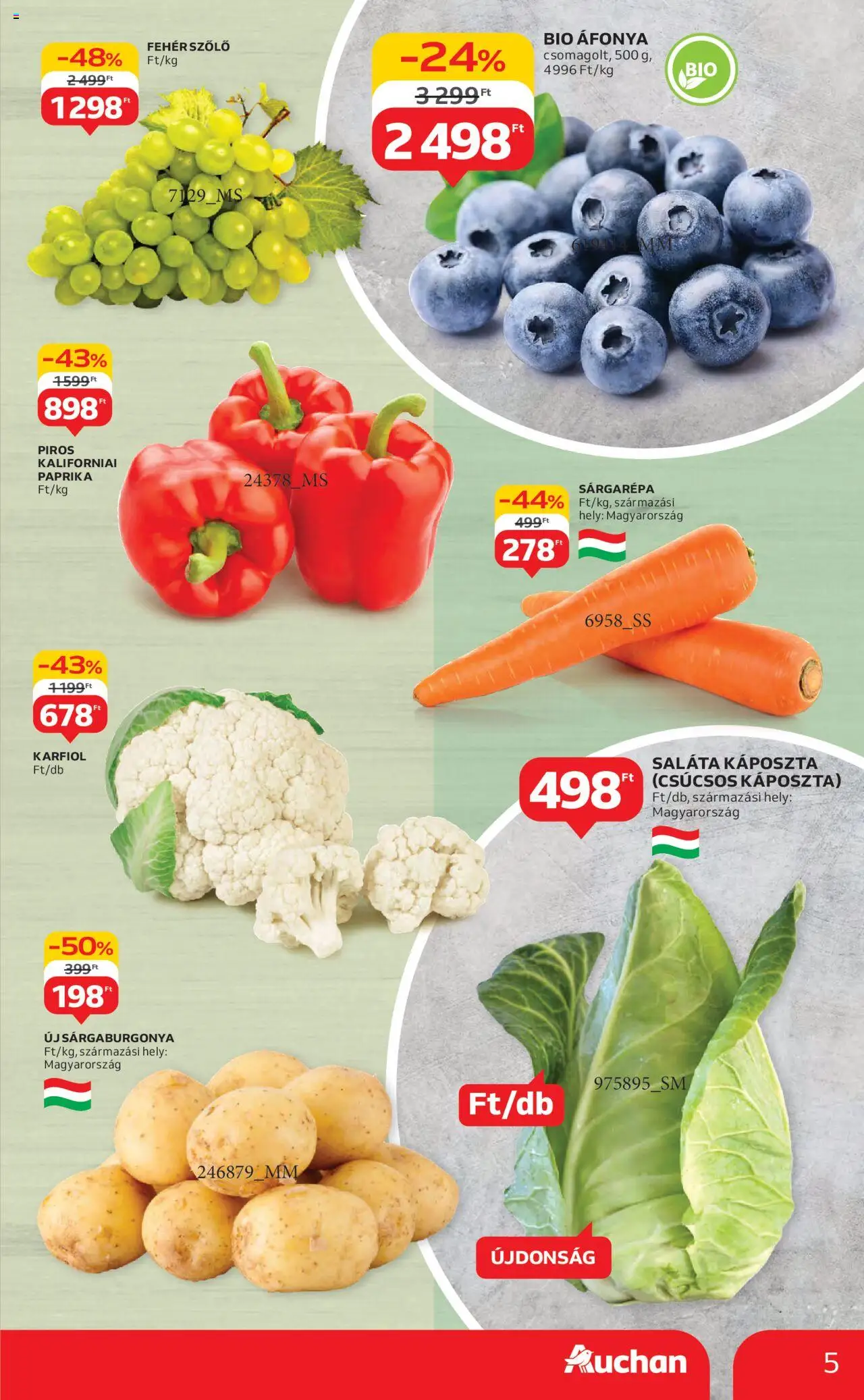 Auchan Akciós újság - 5oldal - érvényes 2025.07.17.-tól