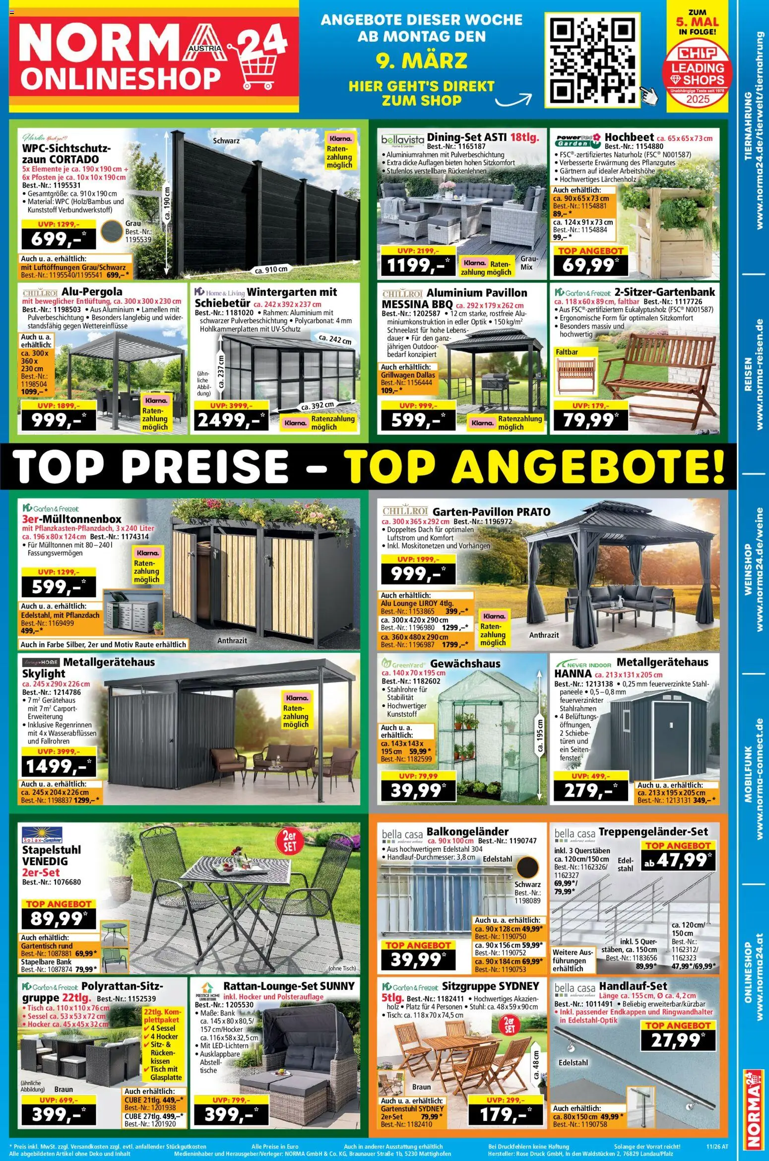 Norma Online shop - Seite 1- gültig ab 09.03.2026