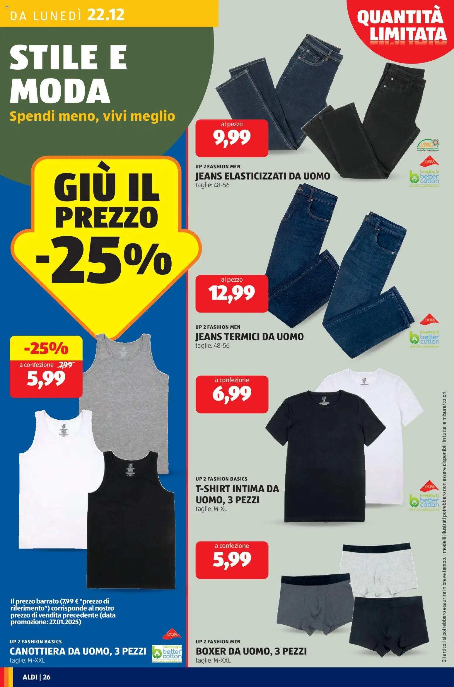 Volantino Aldi	 - pagina 26 - valido dal 22/12/2025