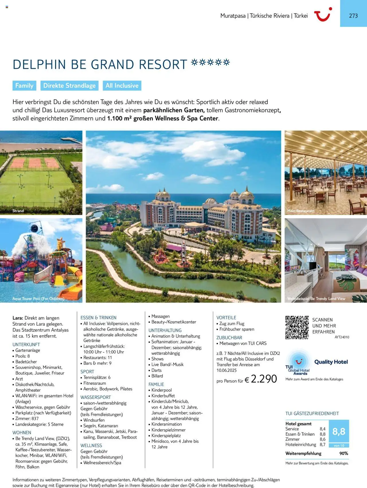 Aida - Südeuropa & Nordafrika 2025/26 - Seite 273 - gültig ab 01.01.2025