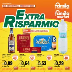 Anteprima Famila Extra Risparmio catalogo valida dal 28/01/2026