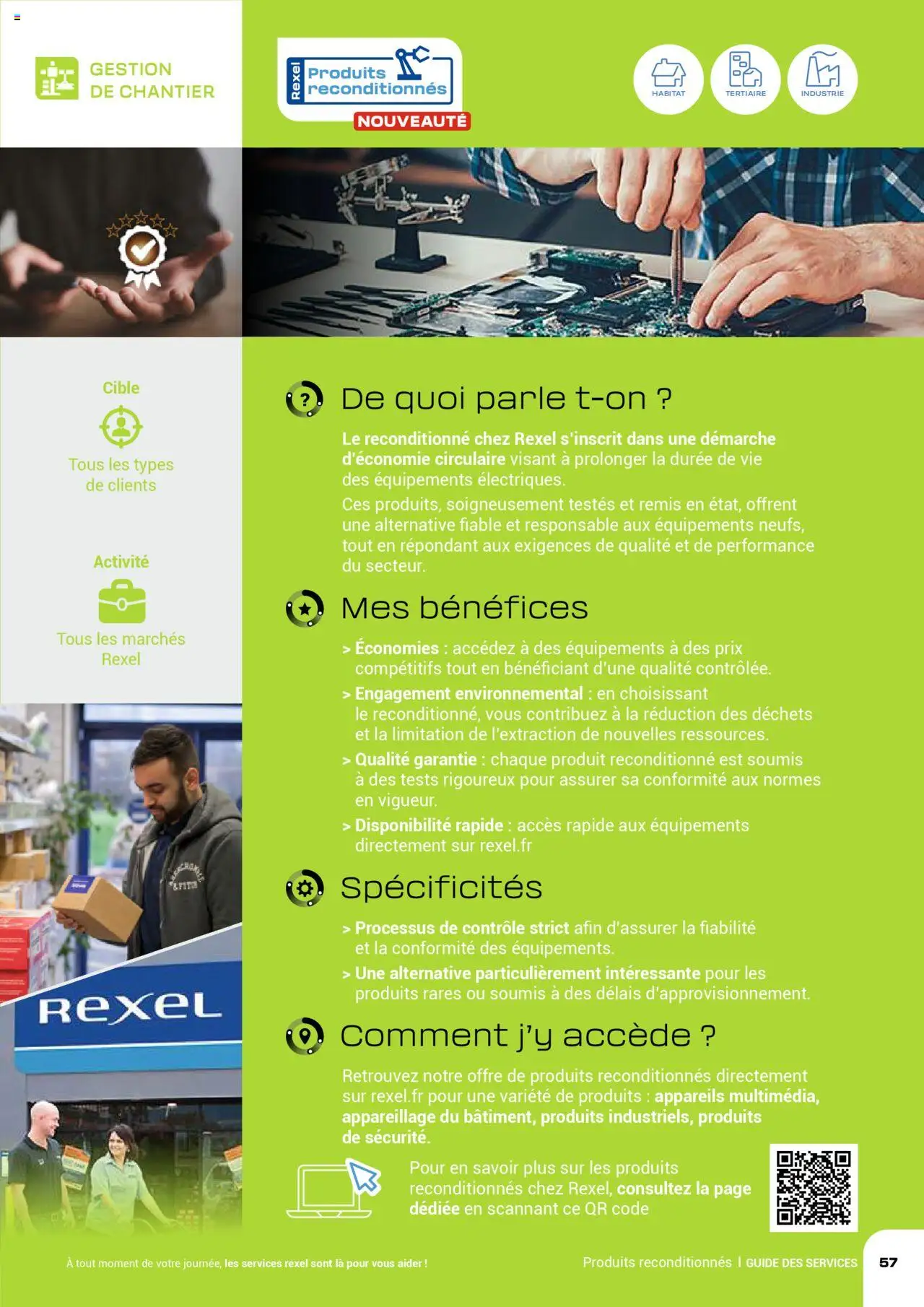 Rexel - Guide des Services - page 57 - valable à partir du 16/07/2025