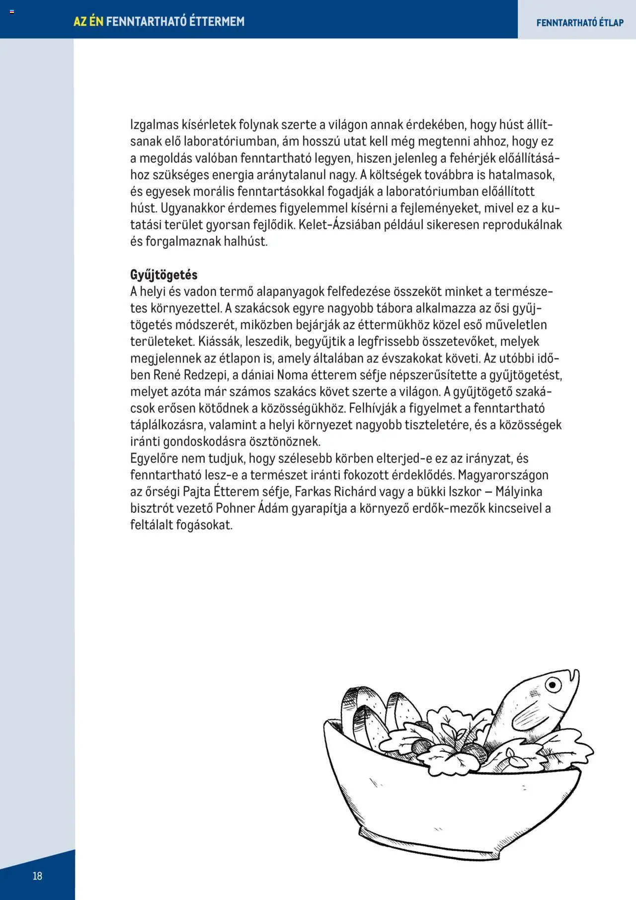 Metro - Fenntartható Gasztronómia booklet - 18oldal - érvényes 2023.06.07.-tól
