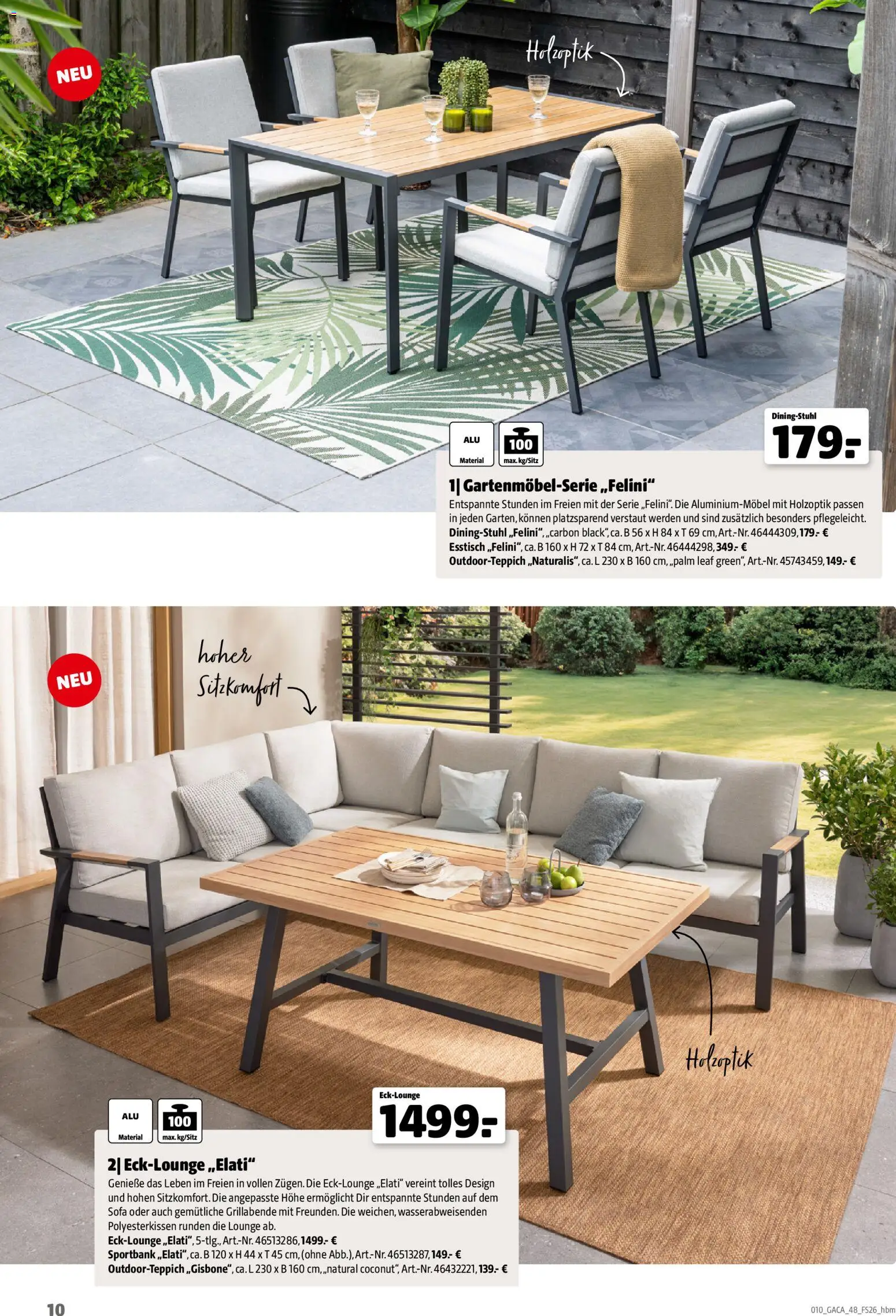 Hagebau Gartenmöbelsortiment - Seite 10 - gültig ab 02.03.2026
