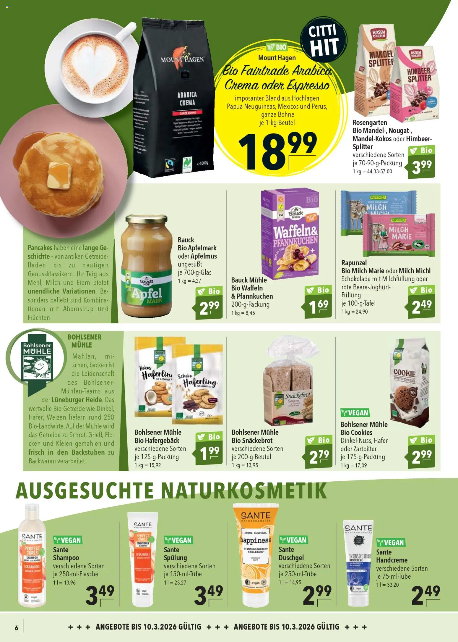 CITTI Markt Bio logisch! - Seite 6 - gültig ab 25.02.2026