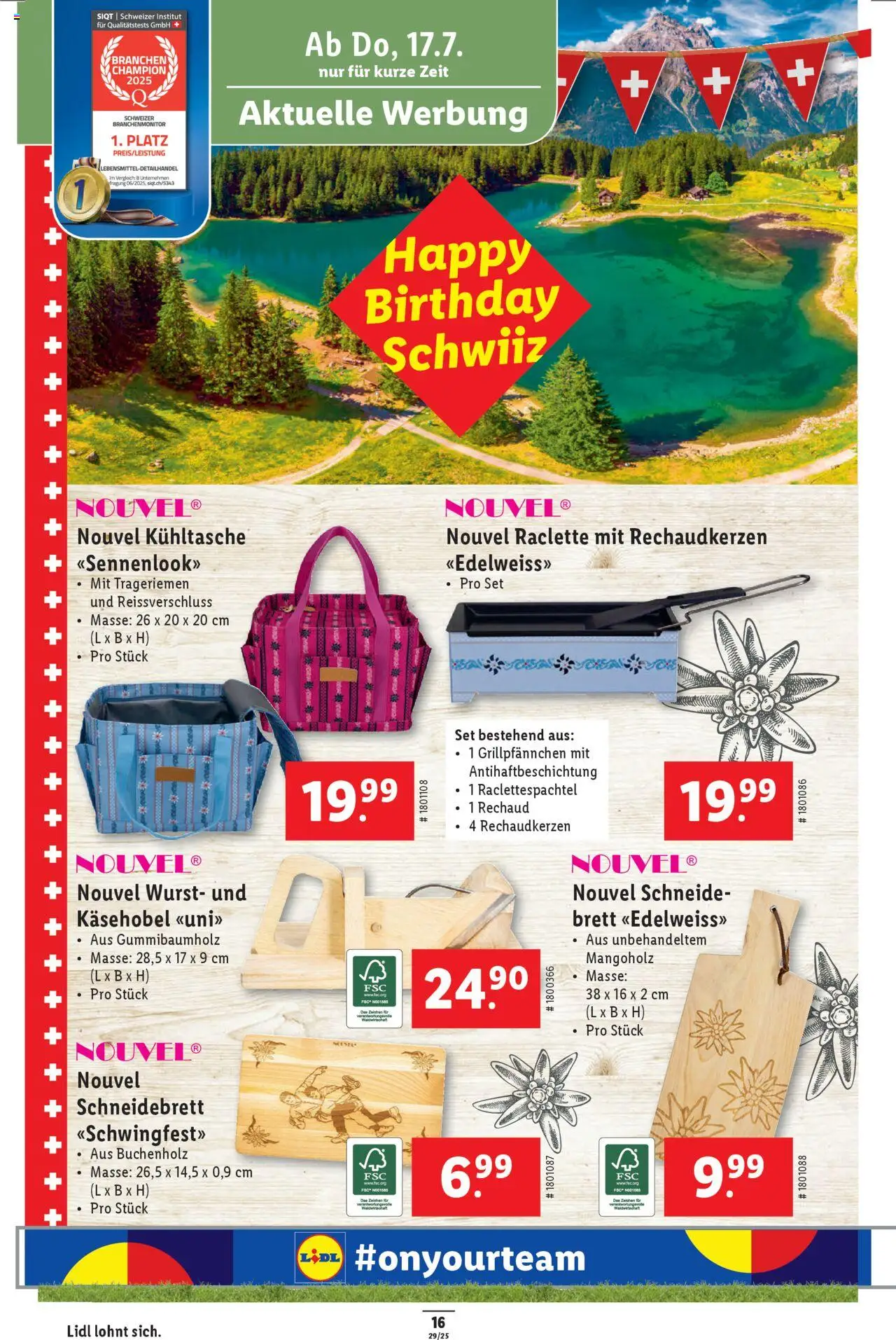 Lidl Aktionen - Seite 18- gültig ab 17.07.2025