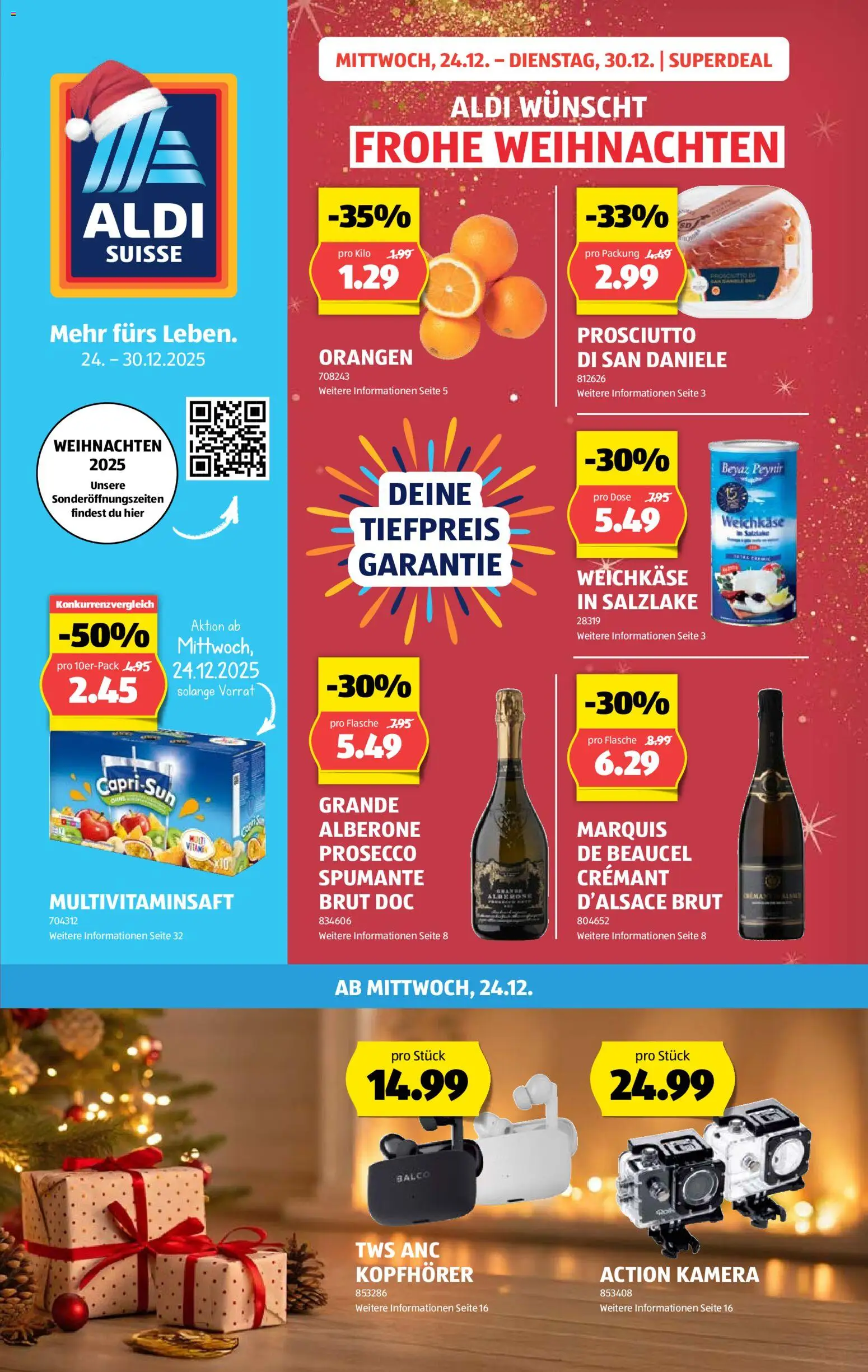 Aldi Aktionen - Seite 1- gültig ab 24.12.2025