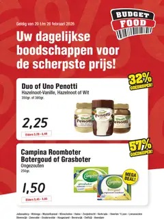 Budget Food - Folder geldig vanaf 20-02-2026