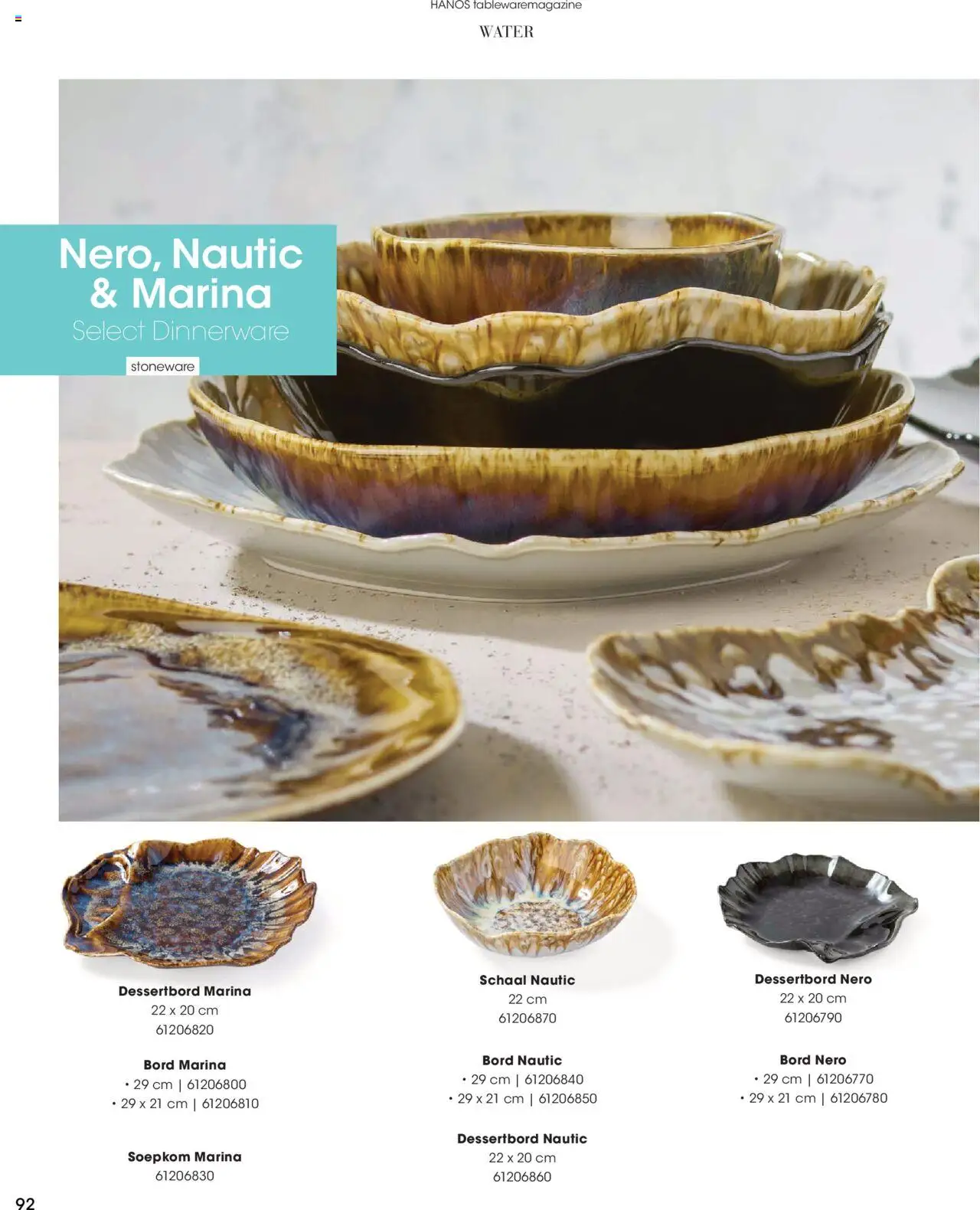 Hanos - Tableware magazine 2025-2026 - page 92- valid from 01-09-2025