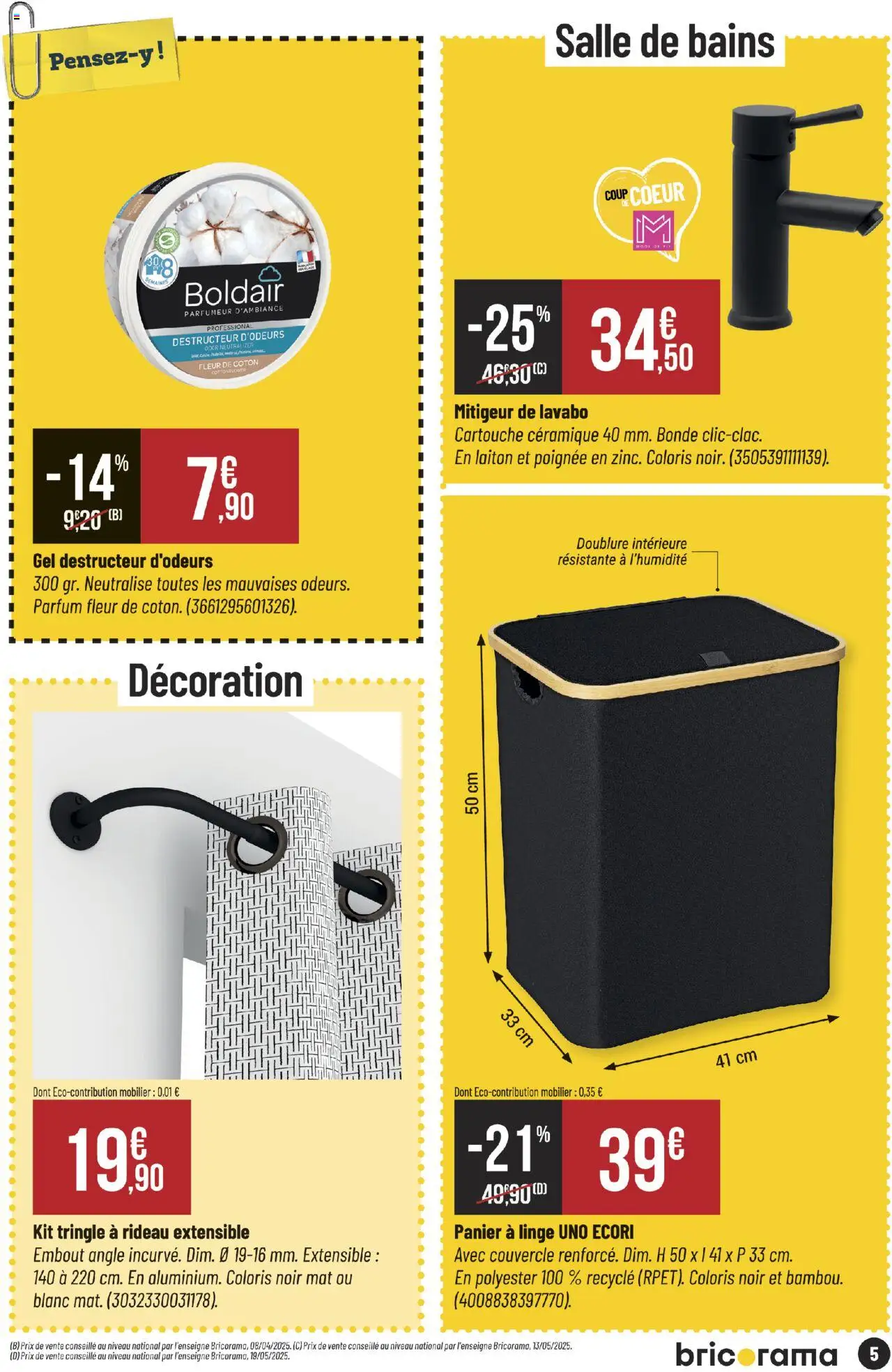 Bricorama catalogue - page 5 - valable à partir du 02/07/2025